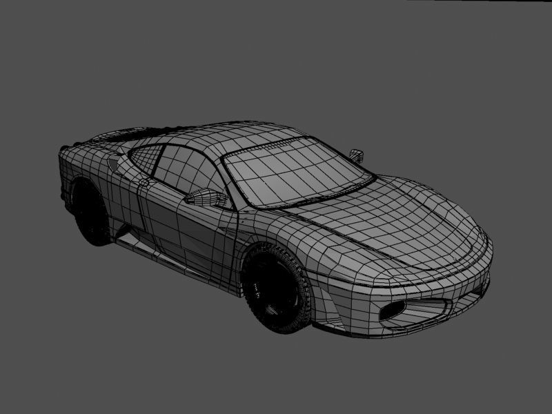 Ferrari f430 3D model_1