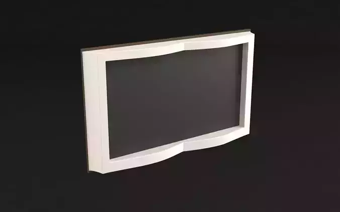 Book-shaped screen