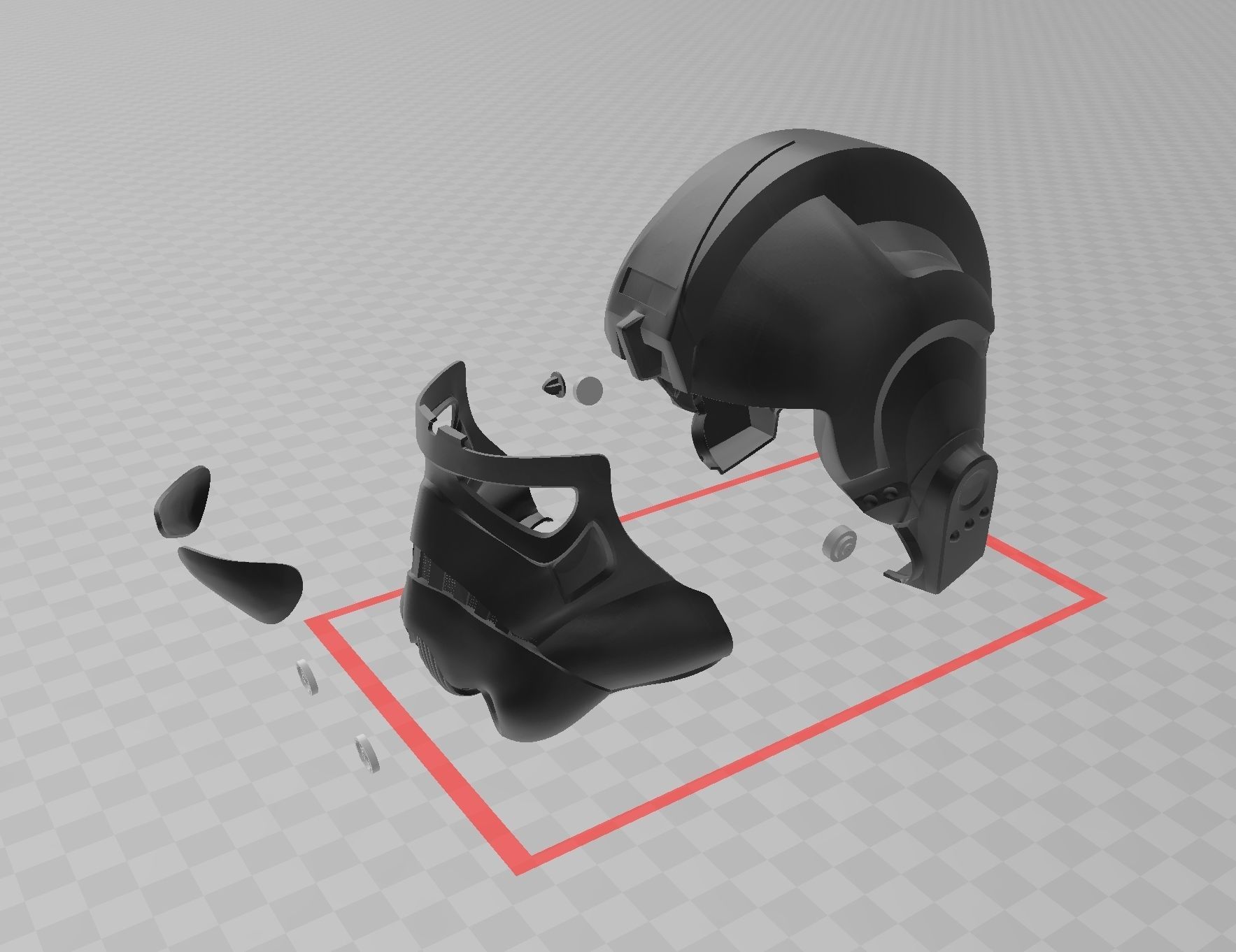 Star Wars SWBF2 Inferno Squad Helmet 3D print model_6