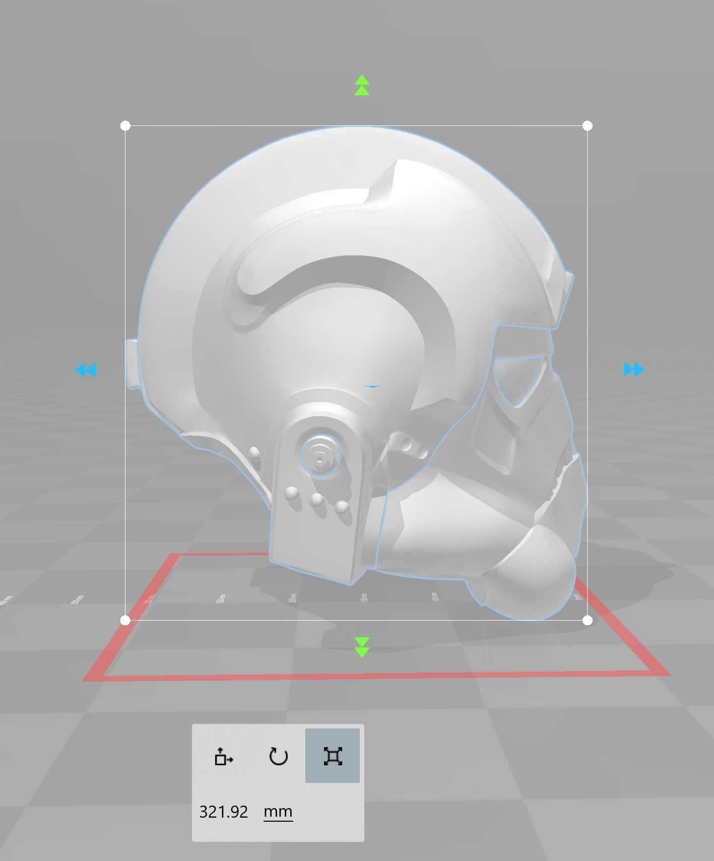 Star Wars SWBF2 Inferno Squad Helmet 3D print model_9