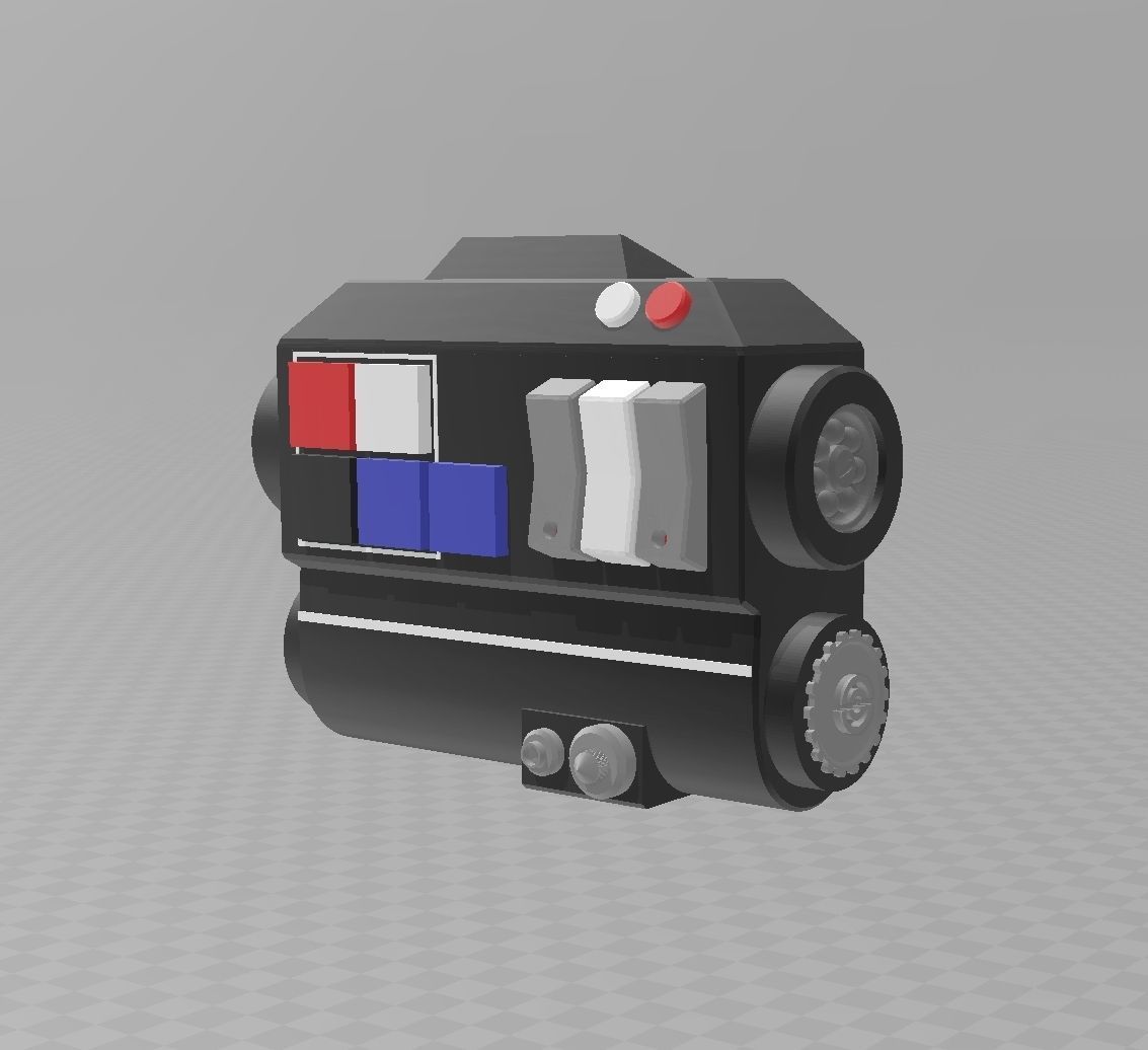 Star Wars SWBF2 Inferno Squad Chest Box 3D print model_1