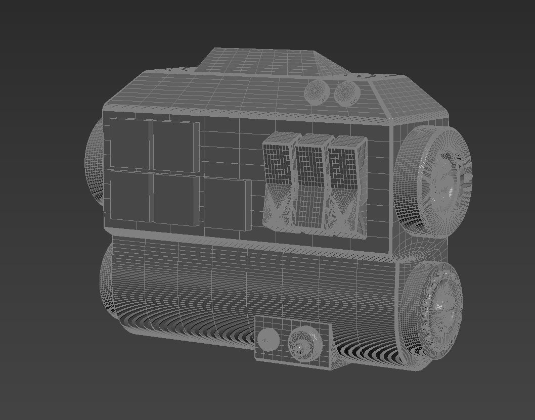 Star Wars SWBF2 Inferno Squad Chest Box 3D print model_11