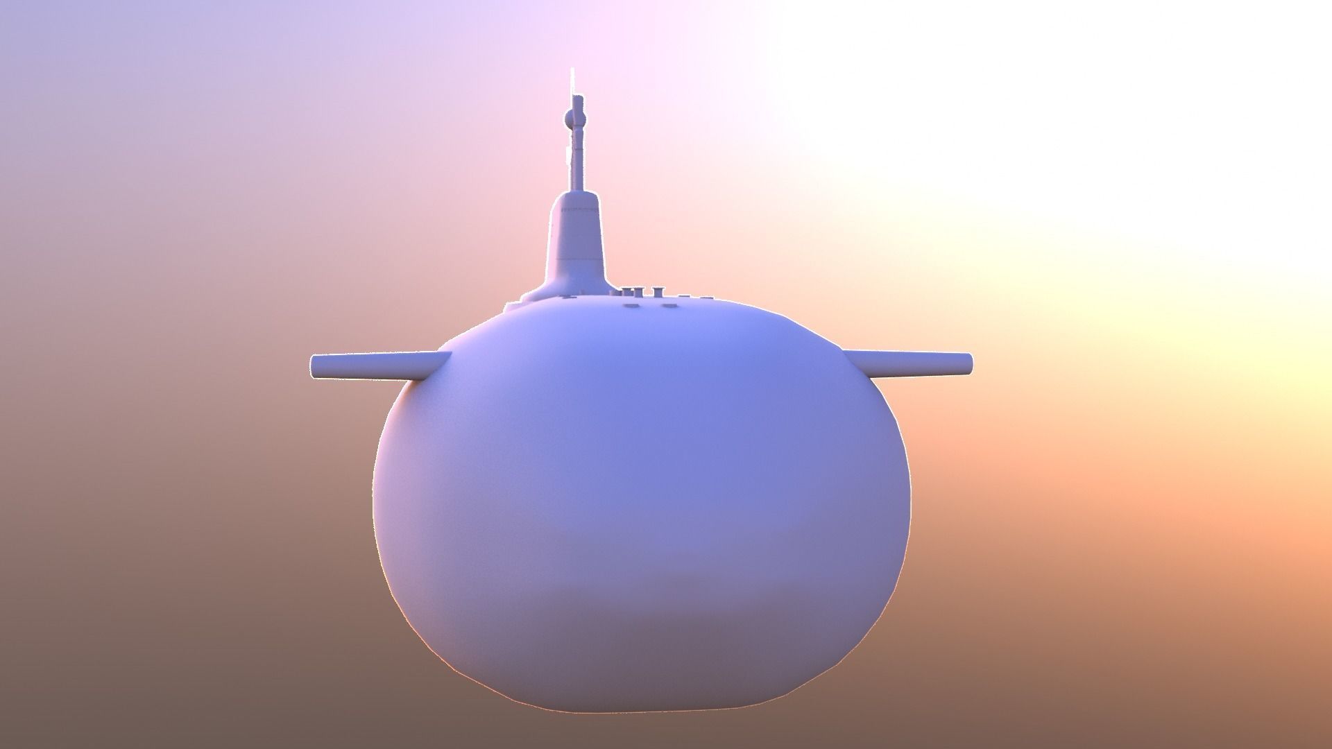Typhoon-class submarine 3D model_26