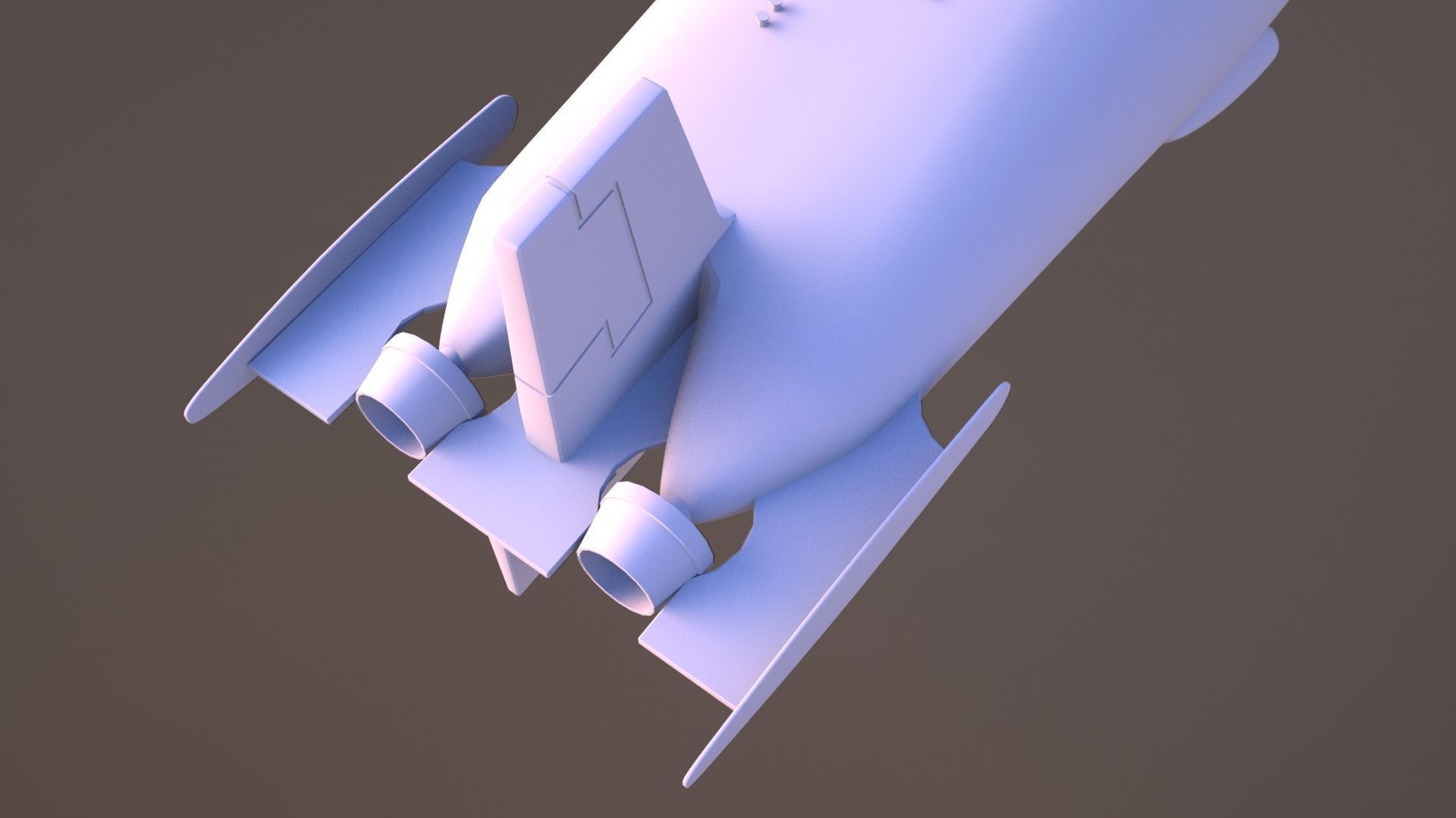 Typhoon-class submarine 3D model_17