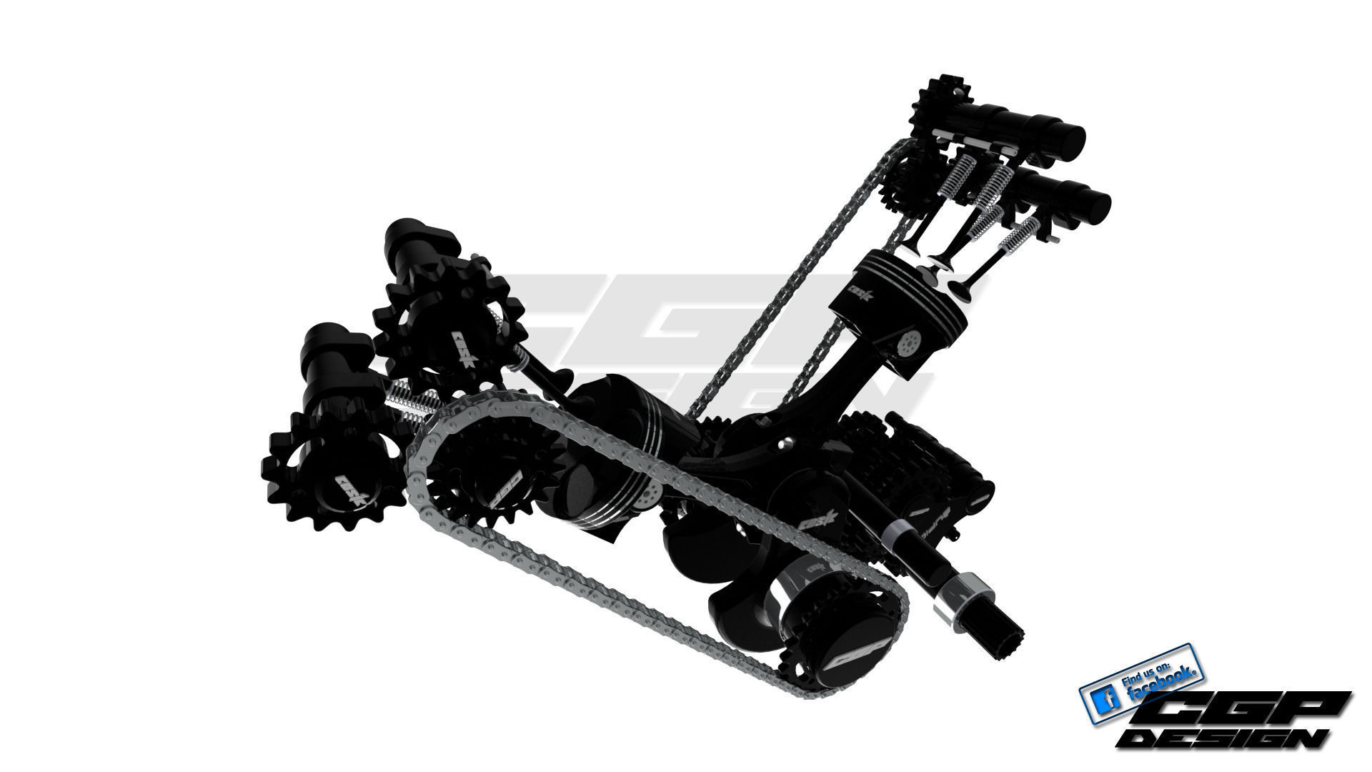 PINKI engine heartdesigned by cosic 3D model_5