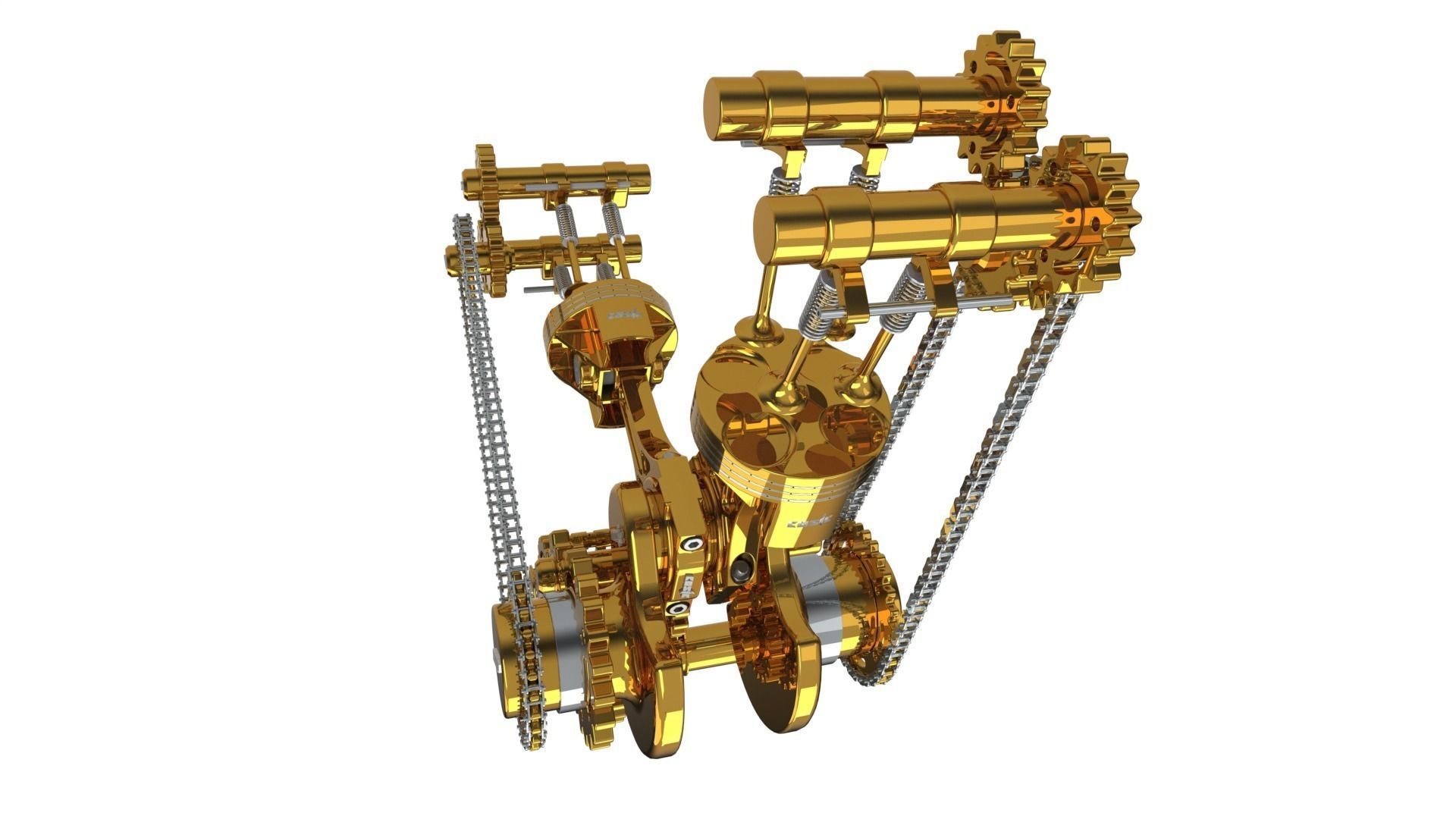 PINKI engine heartdesigned by cosic 3D model_8