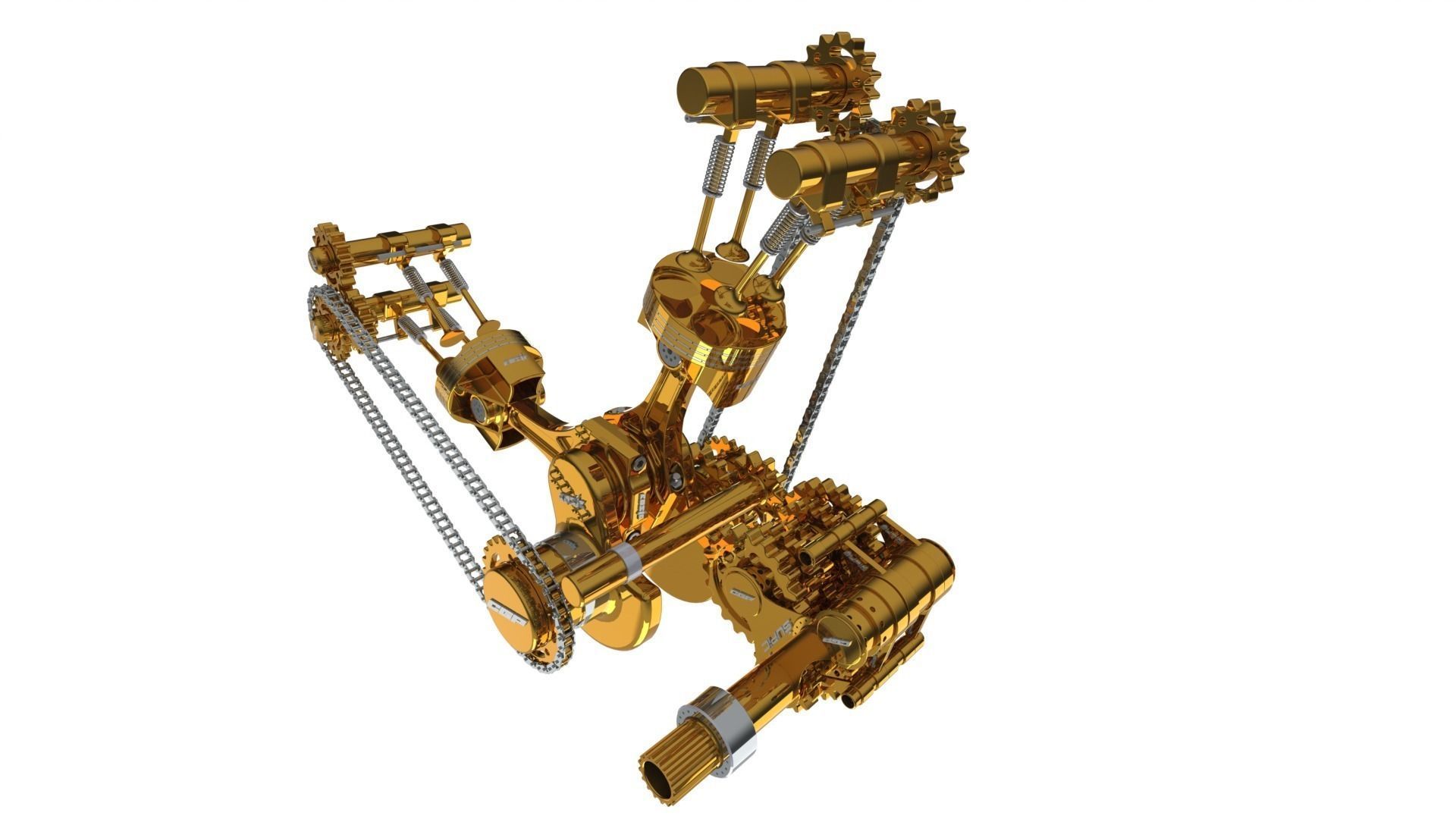 PINKI engine heartdesigned by cosic 3D model_6