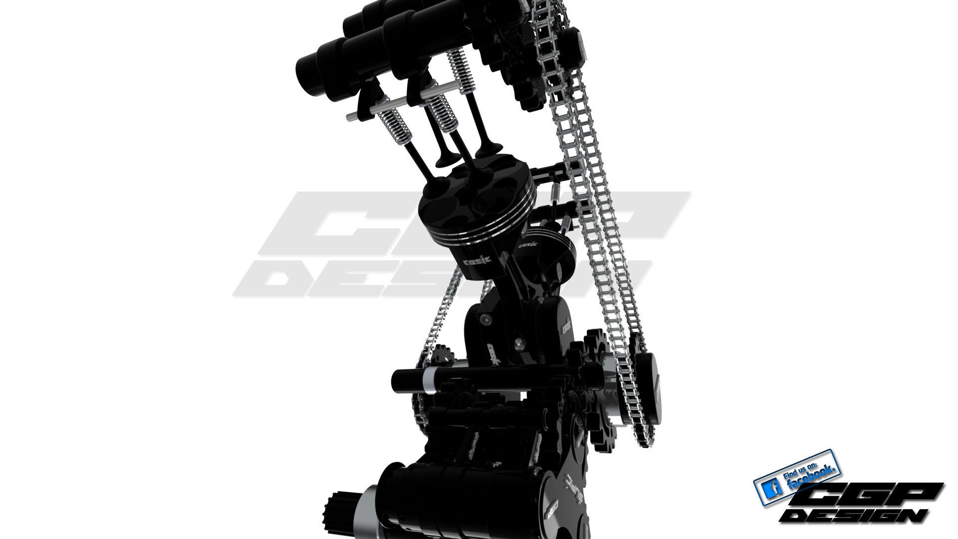 PINKI engine heartdesigned by cosic 3D model_4