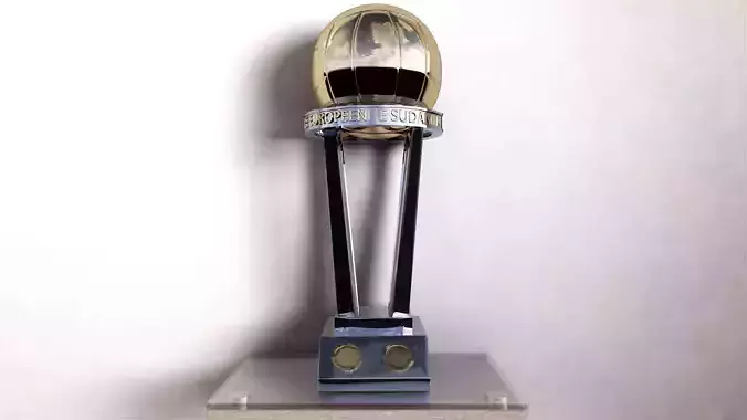  Intercontinental Trophy 3D model V-RAY Cinema 4D