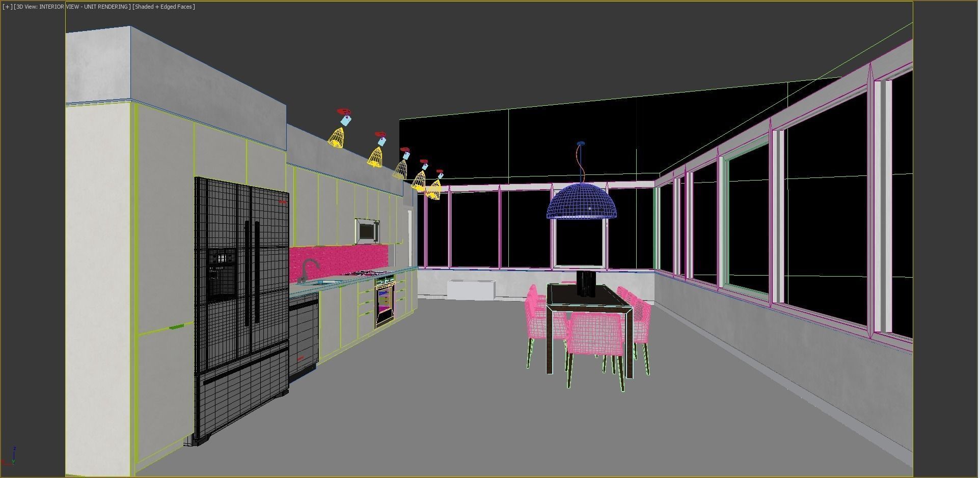 Photorealistic Kitchen  3D model_2