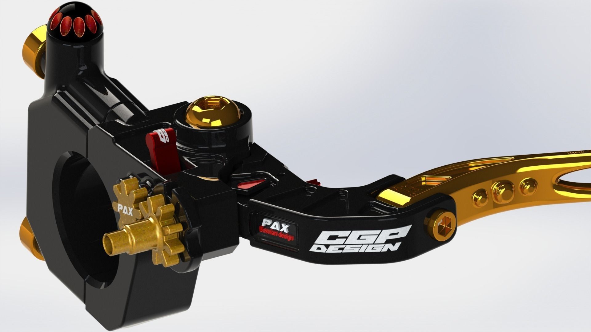 PINKI clutch leverdesigned by paX 3D model_6