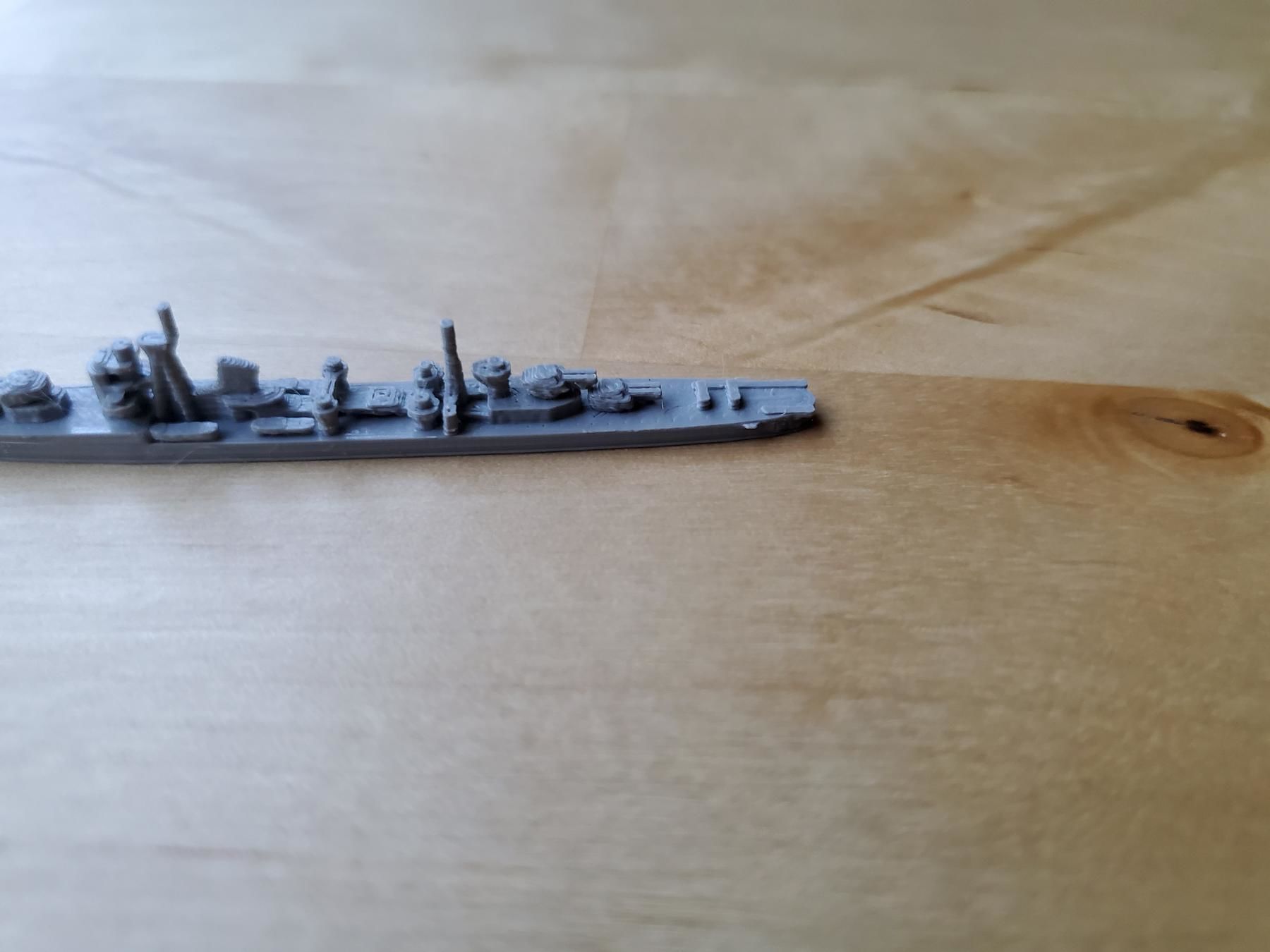 Japanese Akizuki Class Destroyer 3D print model_10