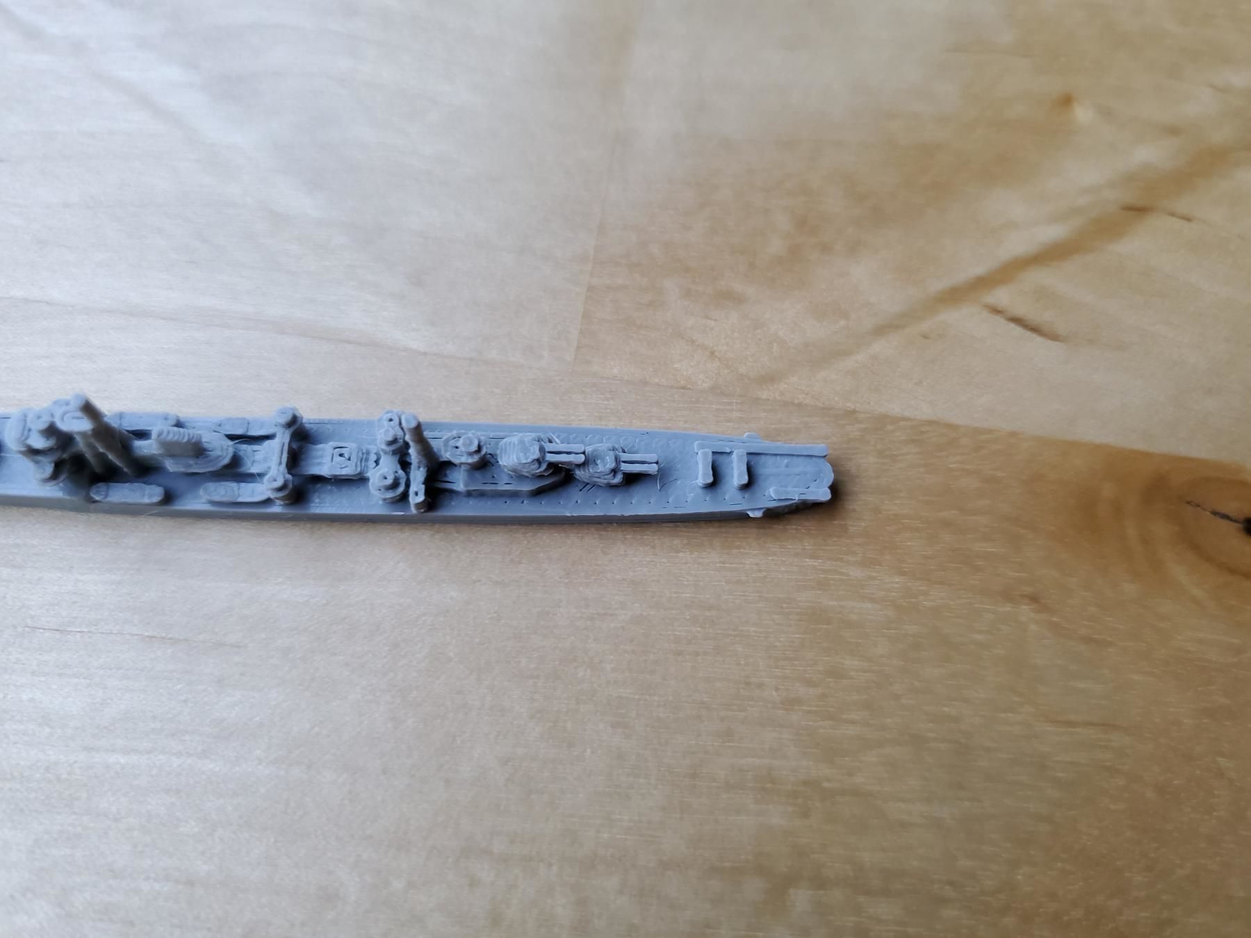 Japanese Akizuki Class Destroyer 3D print model_16