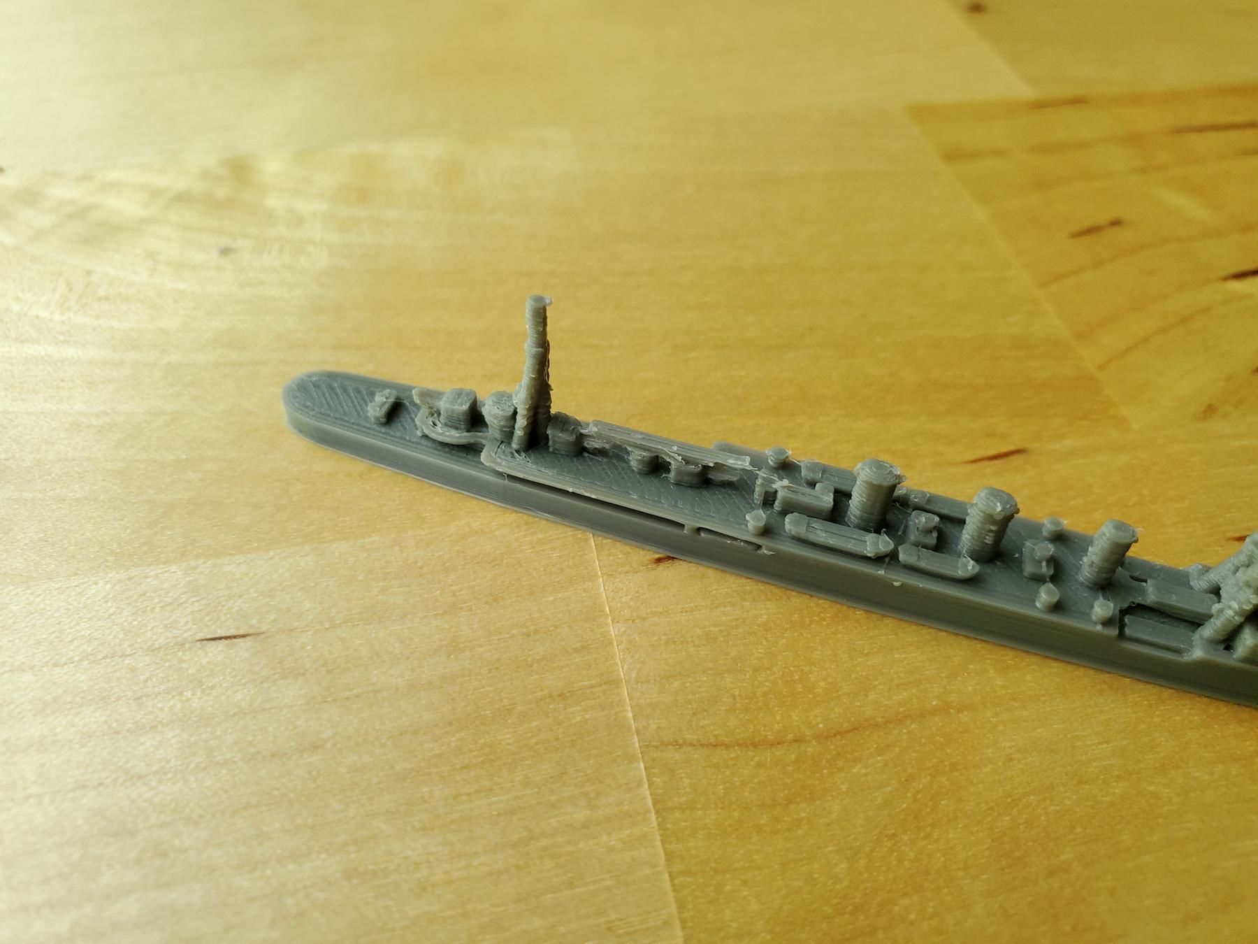 Japanese Kuma Class Cruiser 3D print model_10