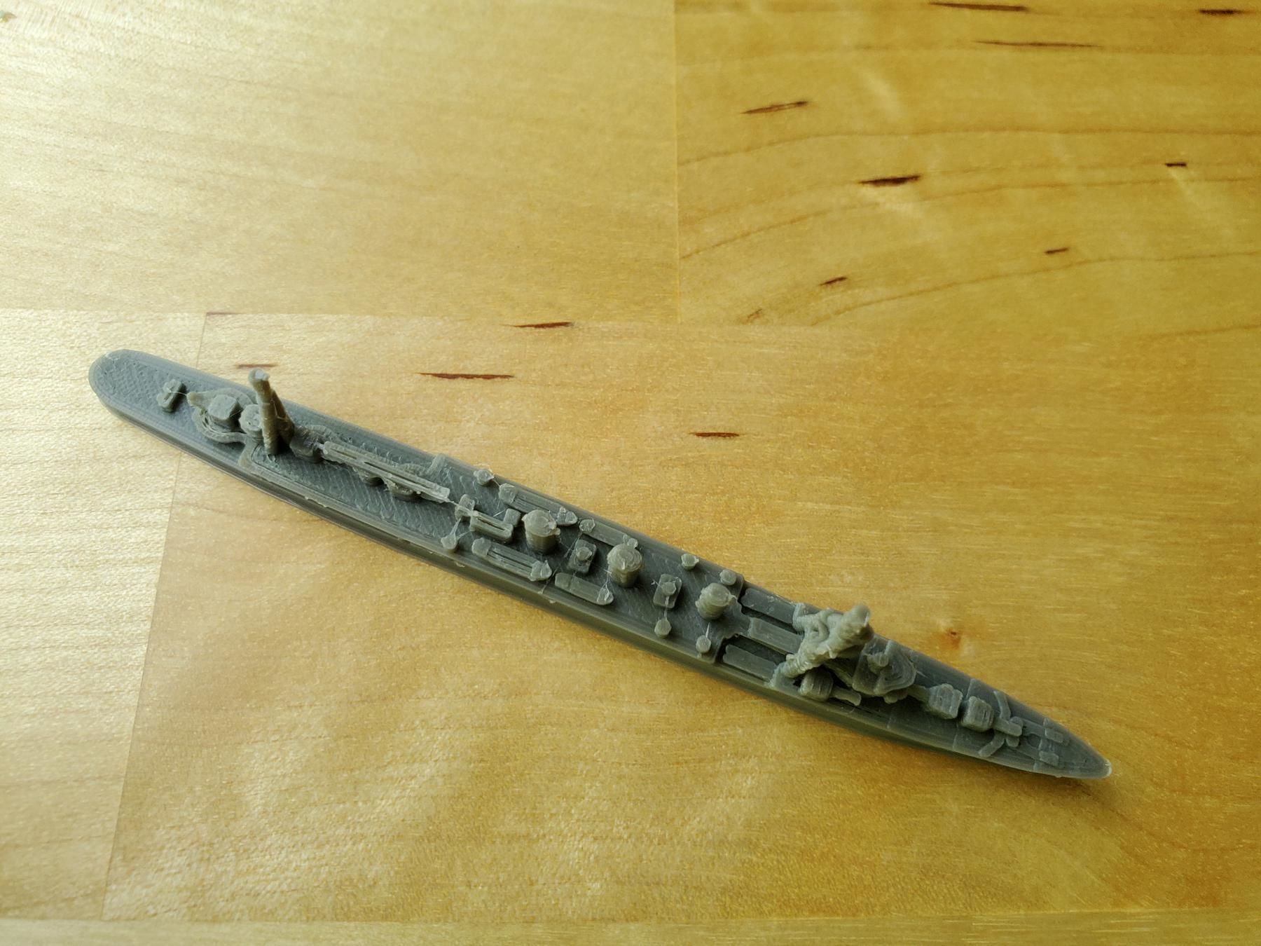Japanese Kuma Class Cruiser 3D print model_7