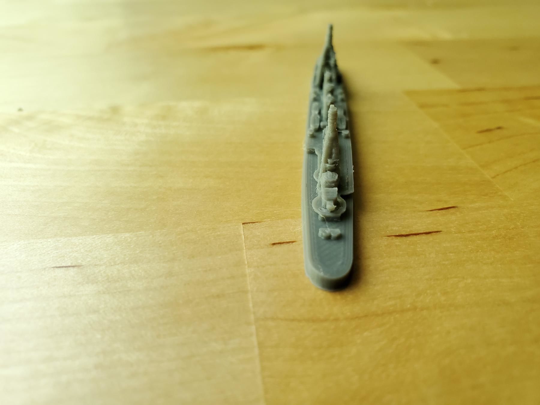 Japanese Kuma Class Cruiser 3D print model_15
