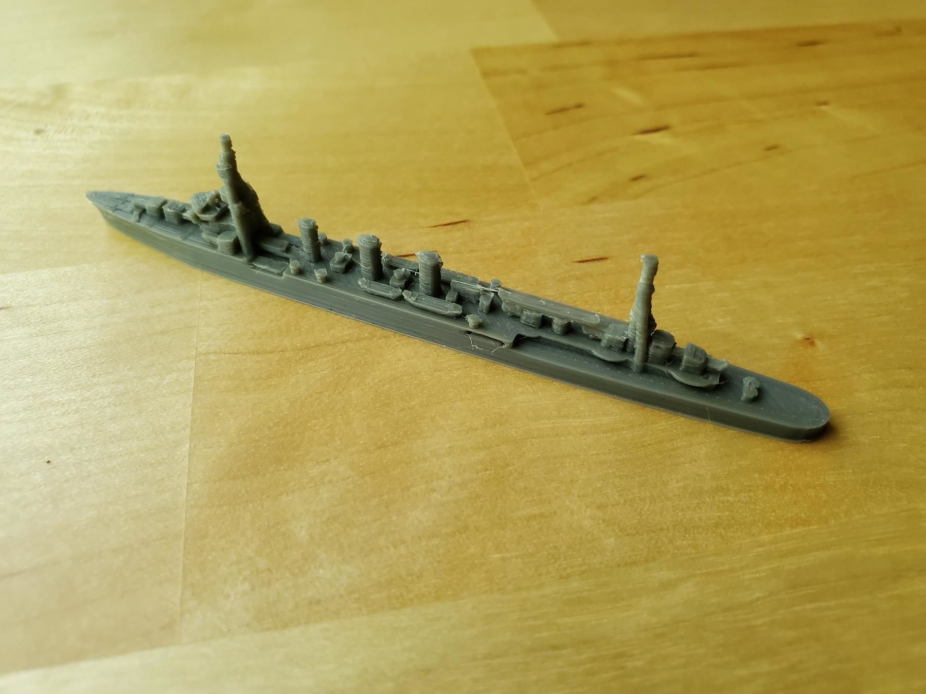 Japanese Kuma Class Cruiser 3D print model_4