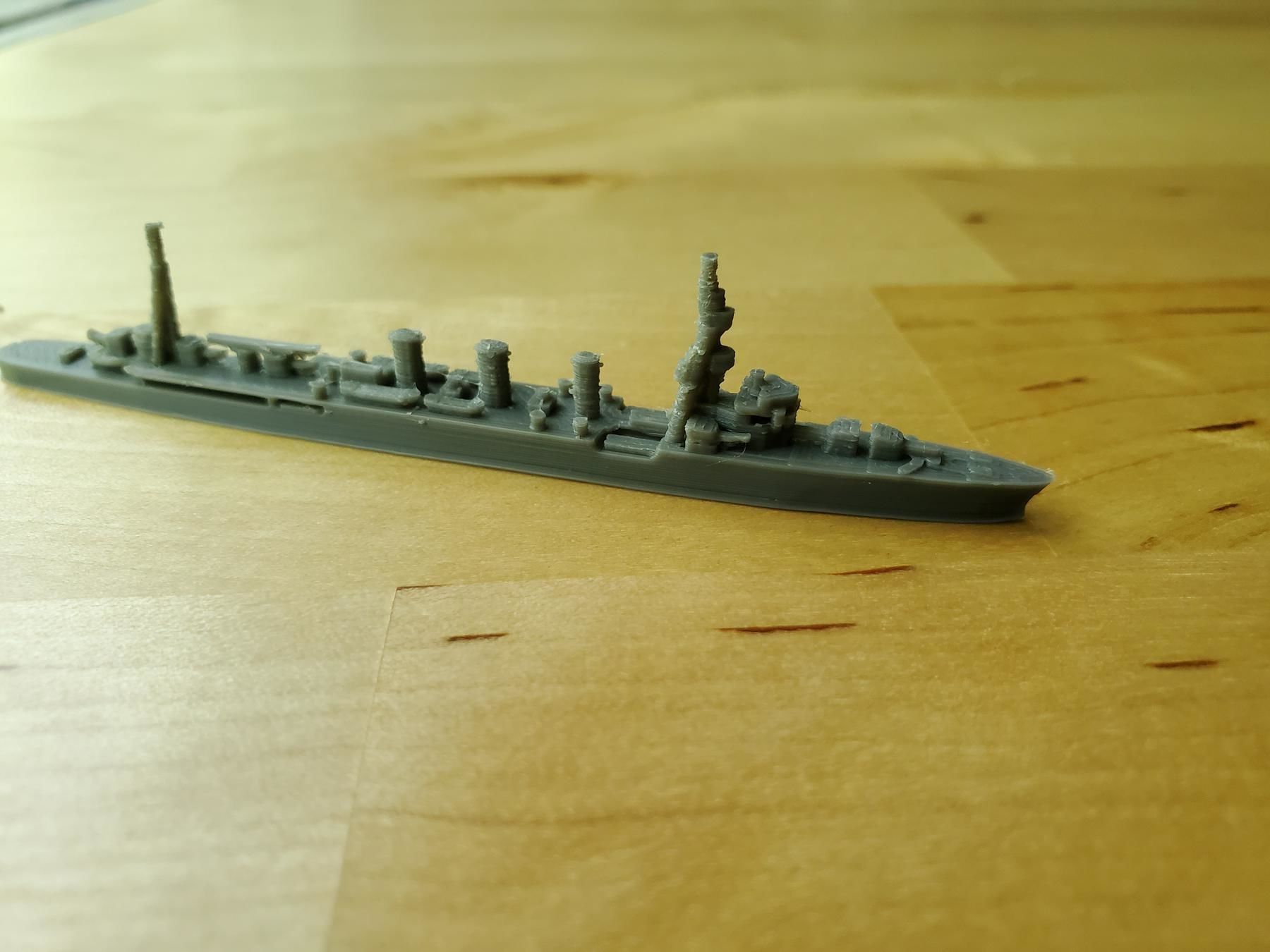 Japanese Kuma Class Cruiser 3D print model_12