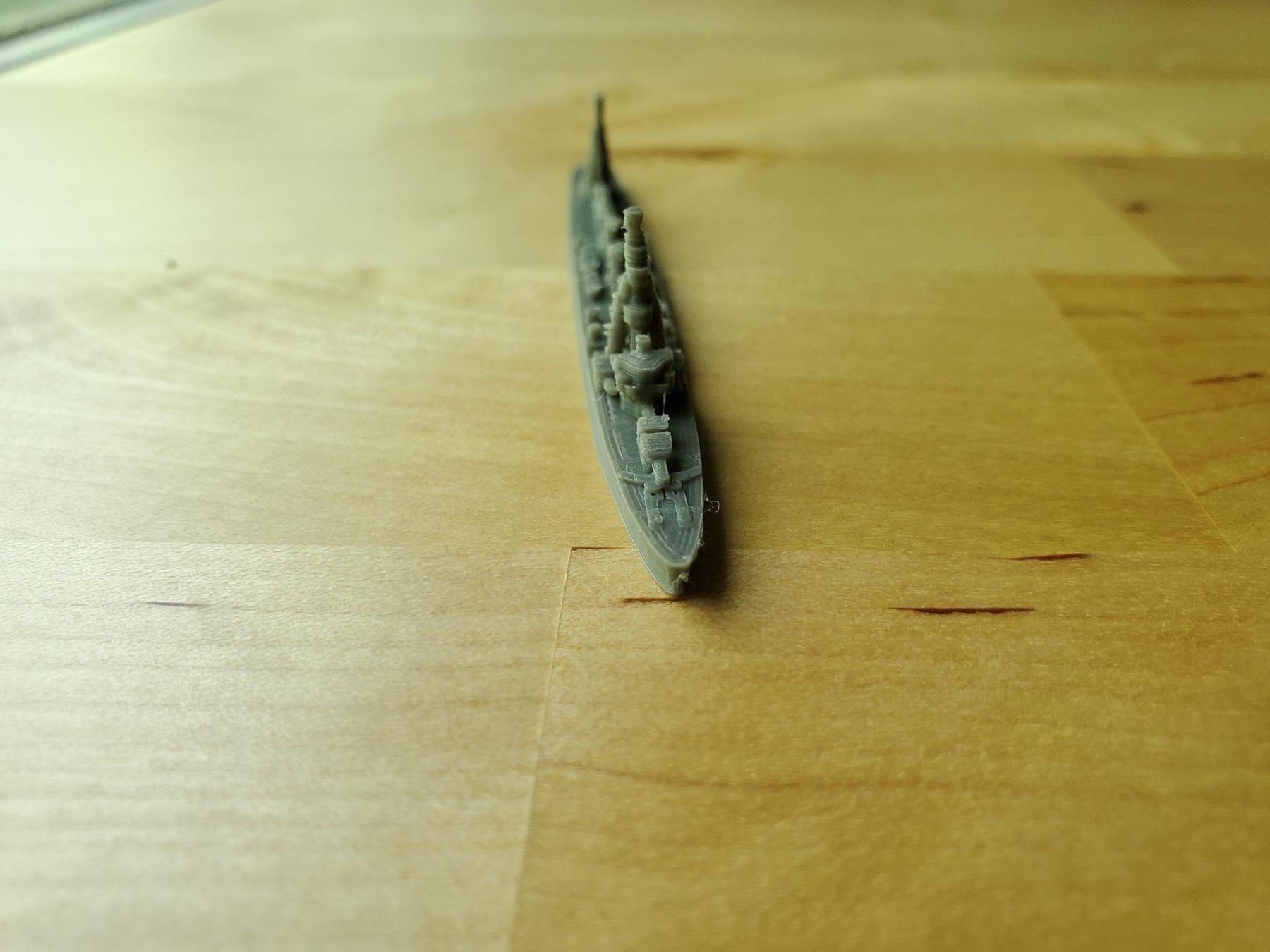 Japanese Kuma Class Cruiser 3D print model_14