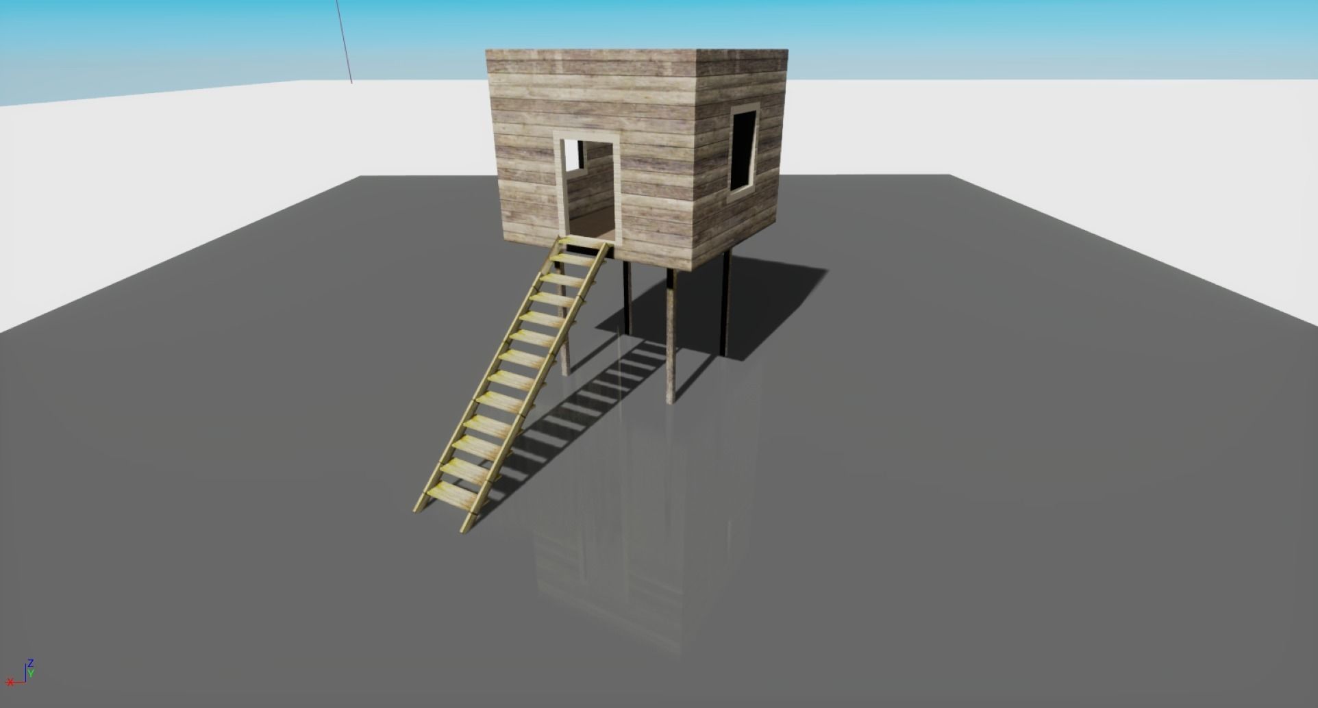 House Pack Low-poly 3D model_3