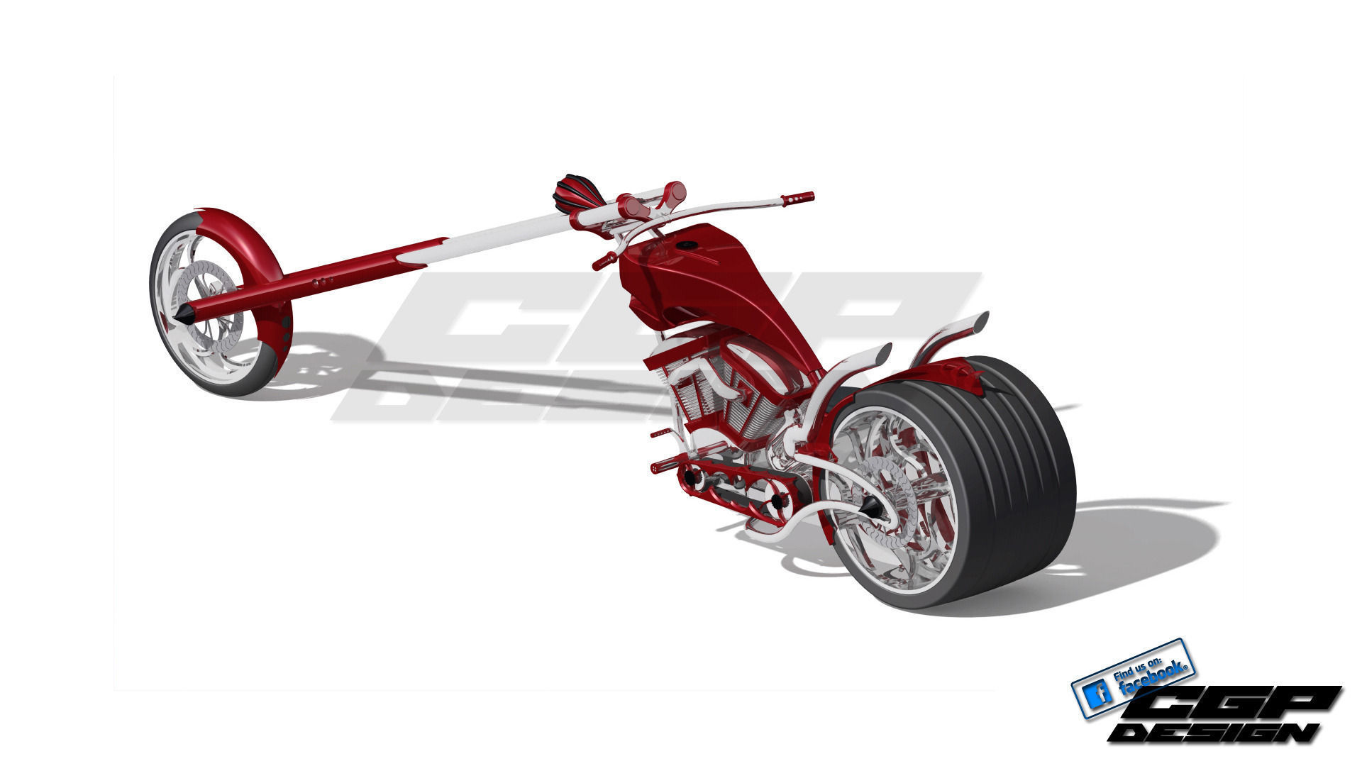 Chopper CHIKA design by paX CGPdesign 3D model_1