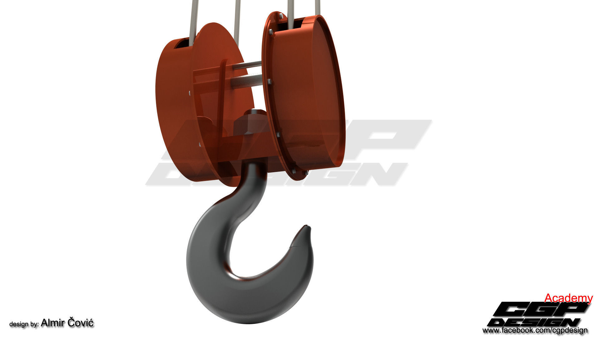 CGPdesign academyCrane hook- design by Almir Covic 3D model_2