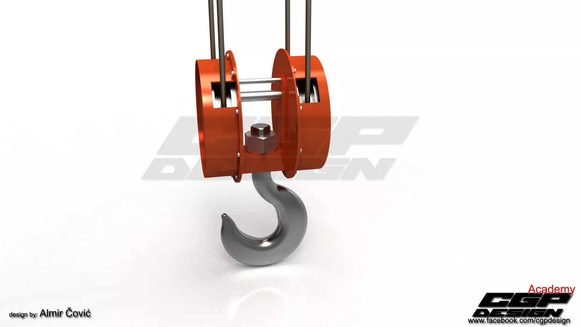 CGPdesign academyCrane hook- design by Almir Covic 3D model_0