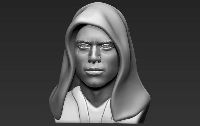 Anakin Skywalker Star Wars bust 3D printing ready stl obj 3D print model