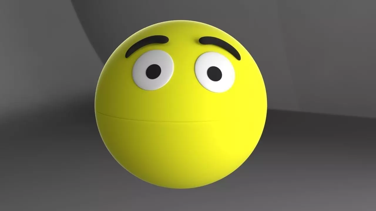 3D Pacman Rigged Free 3D model_0