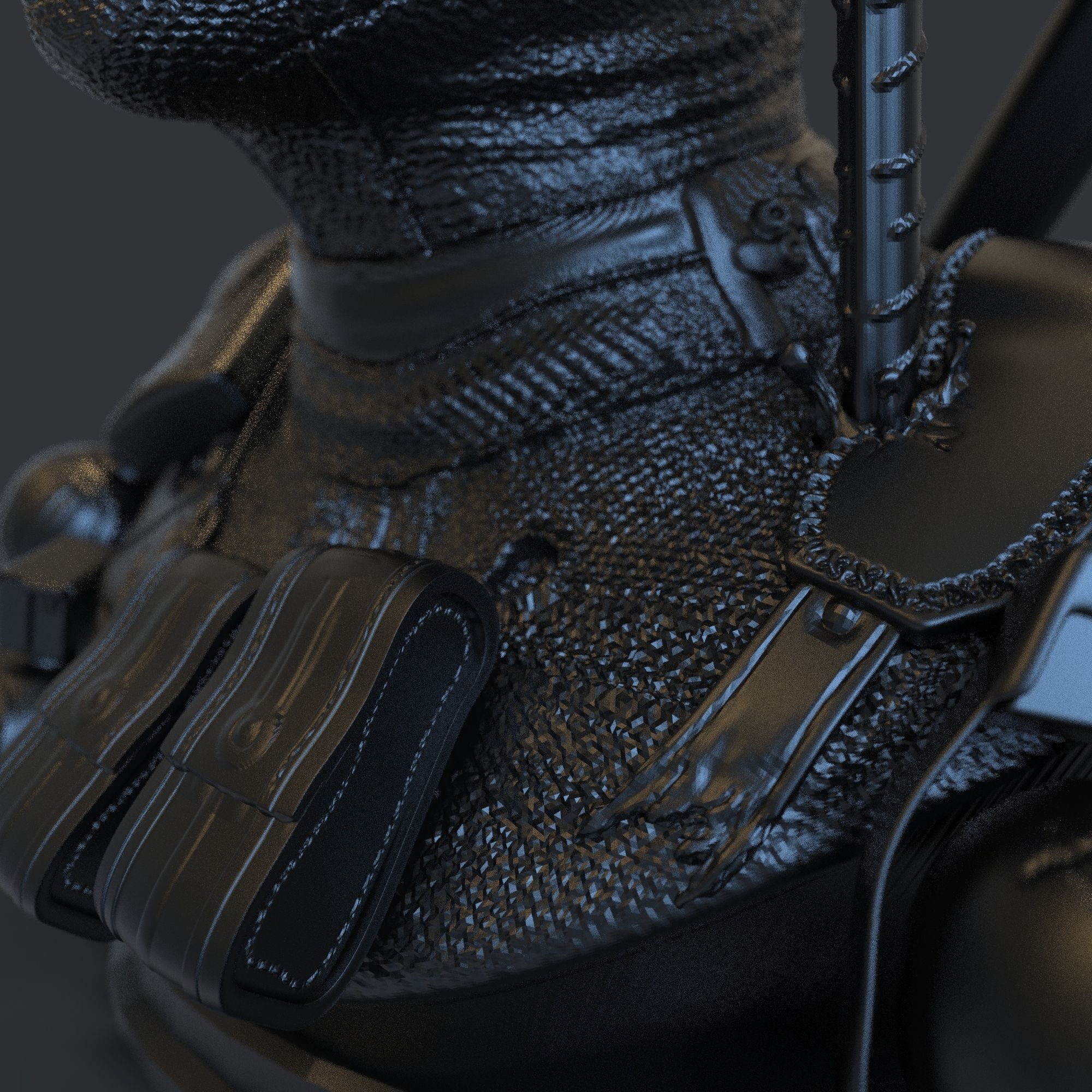 DEADPOOL BUST 3D print model_32