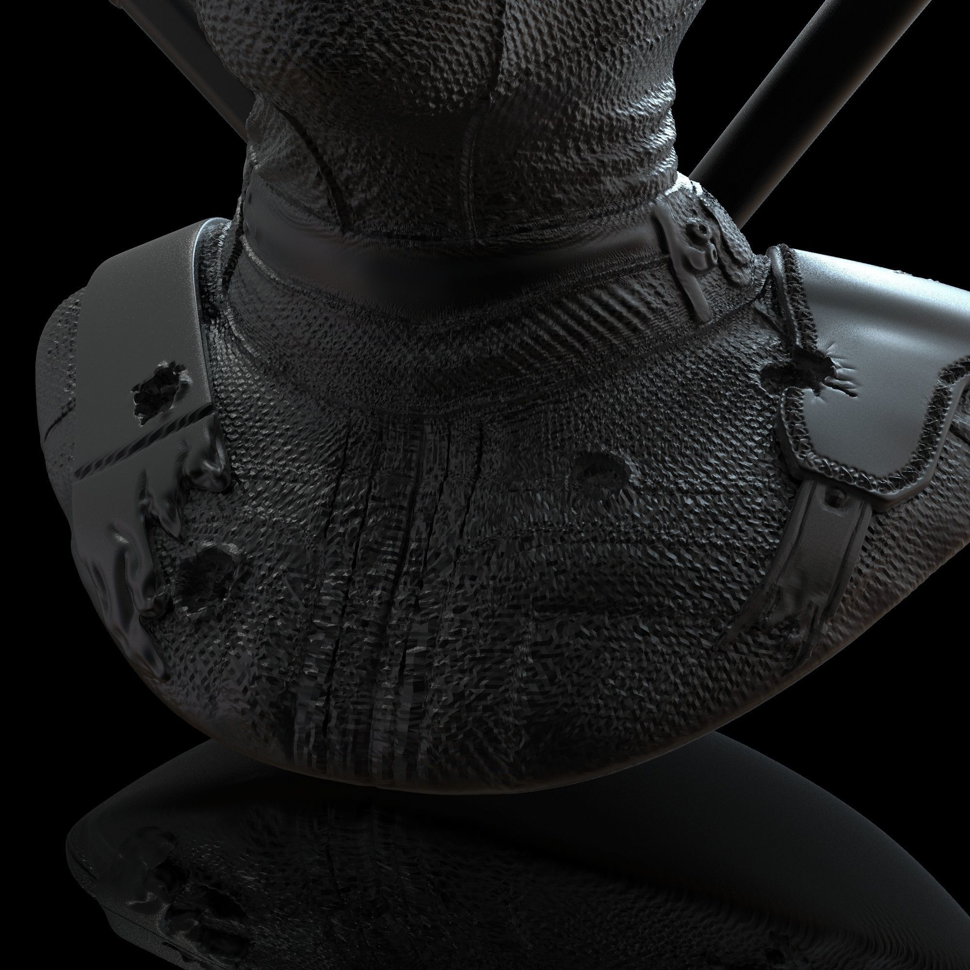 DEADPOOL BUST 3D print model_28