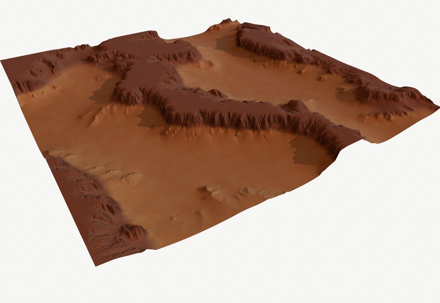 Landscape 33 Low-poly 3D model_5