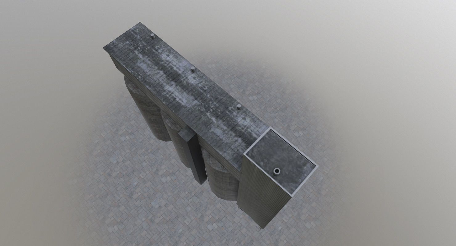 Amsterdam Factory2 Low-poly 3D model_2