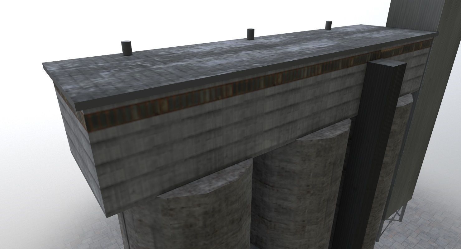 Amsterdam Factory2 Low-poly 3D model_4