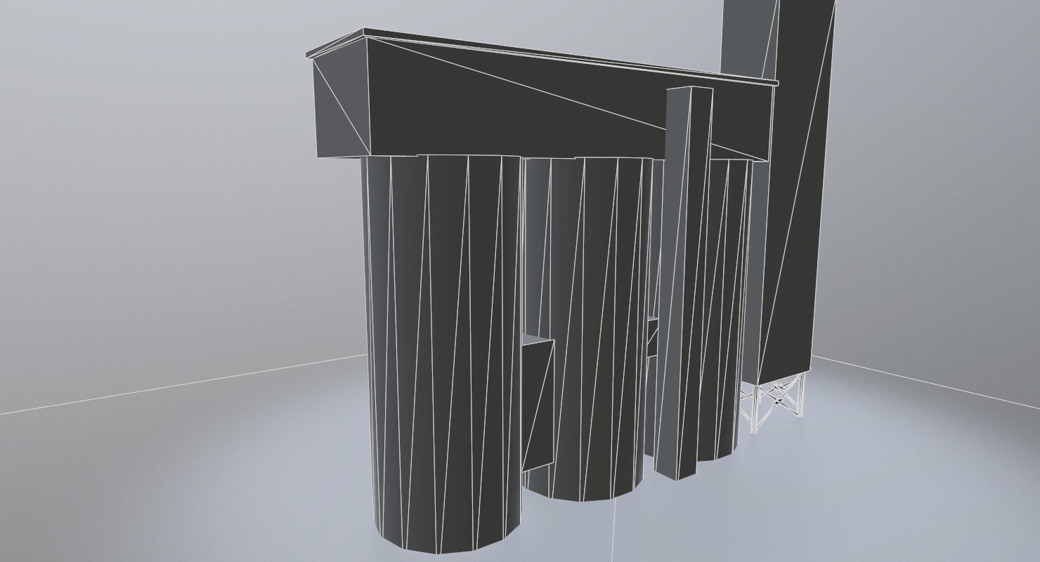 Amsterdam Factory2 Low-poly 3D model_10