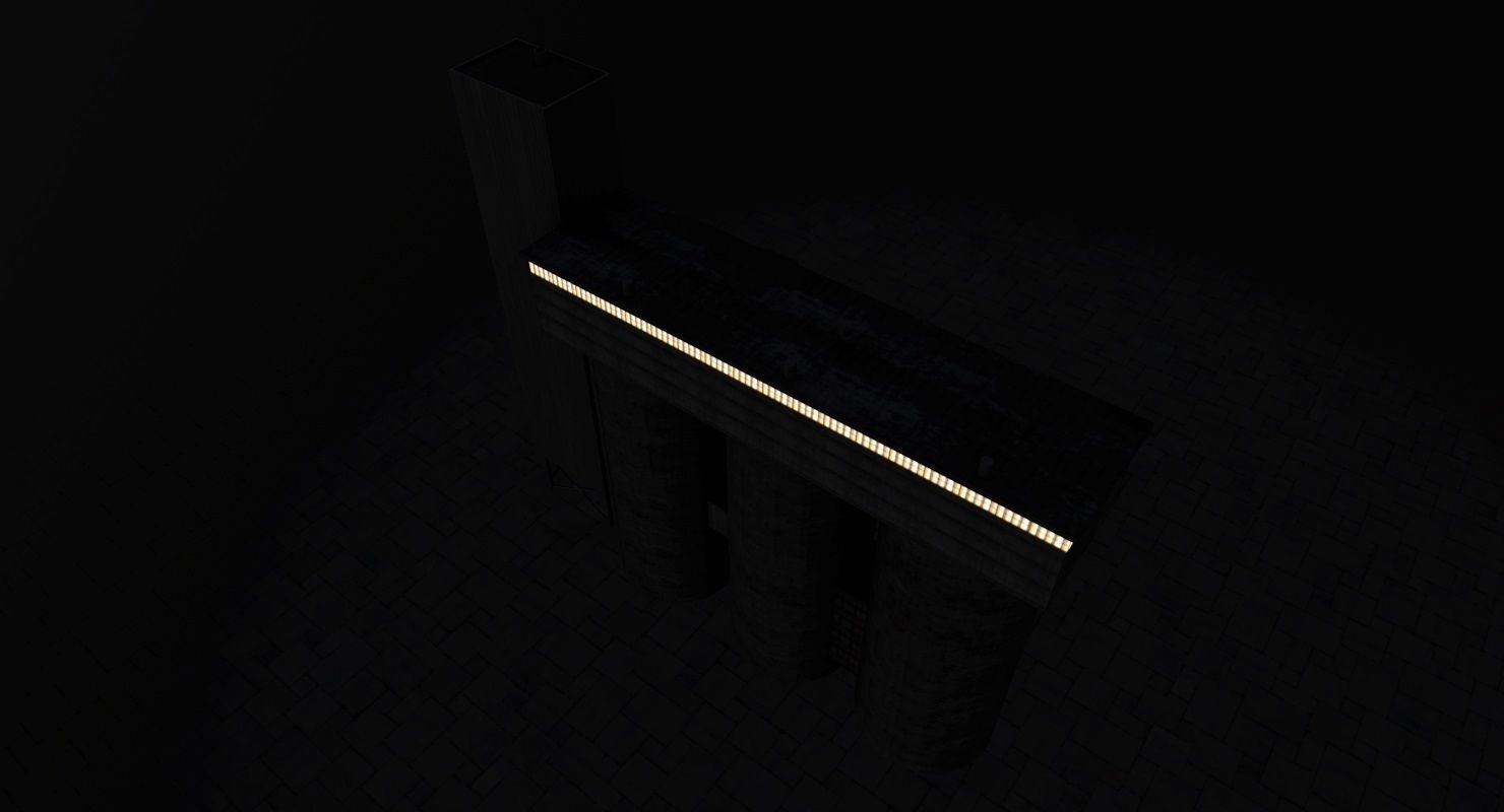 Amsterdam Factory2 Low-poly 3D model_6