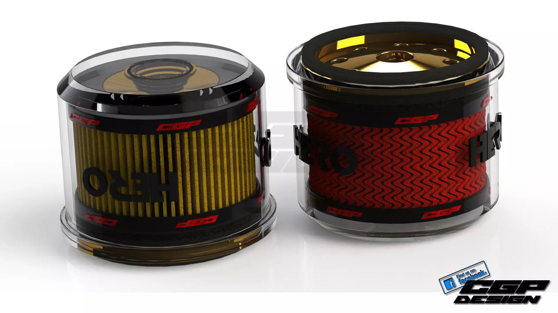 PINKI Oil filterdesigned by HERO Free 3D model_0