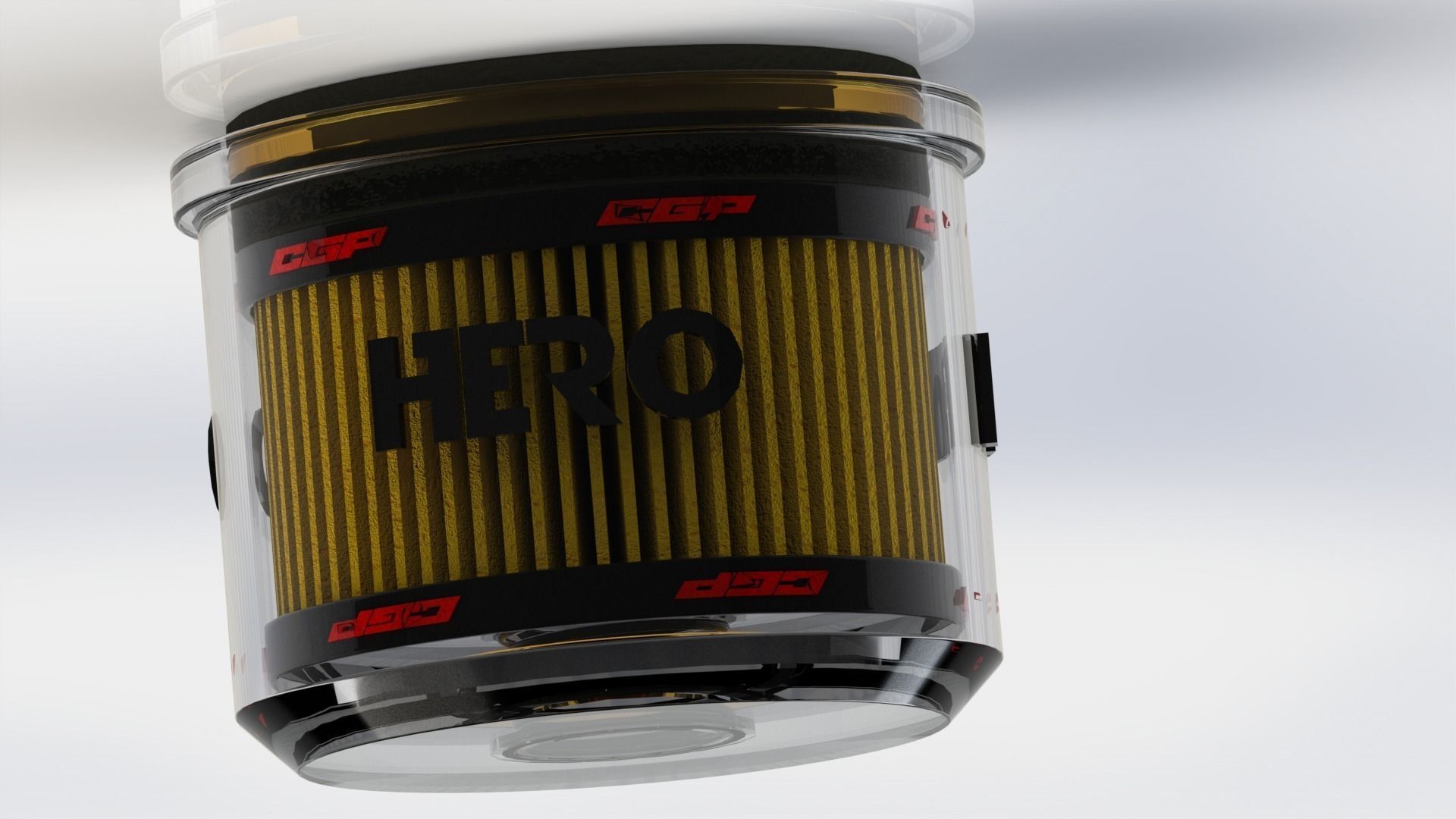 PINKI Oil filterdesigned by HERO Free 3D model_10