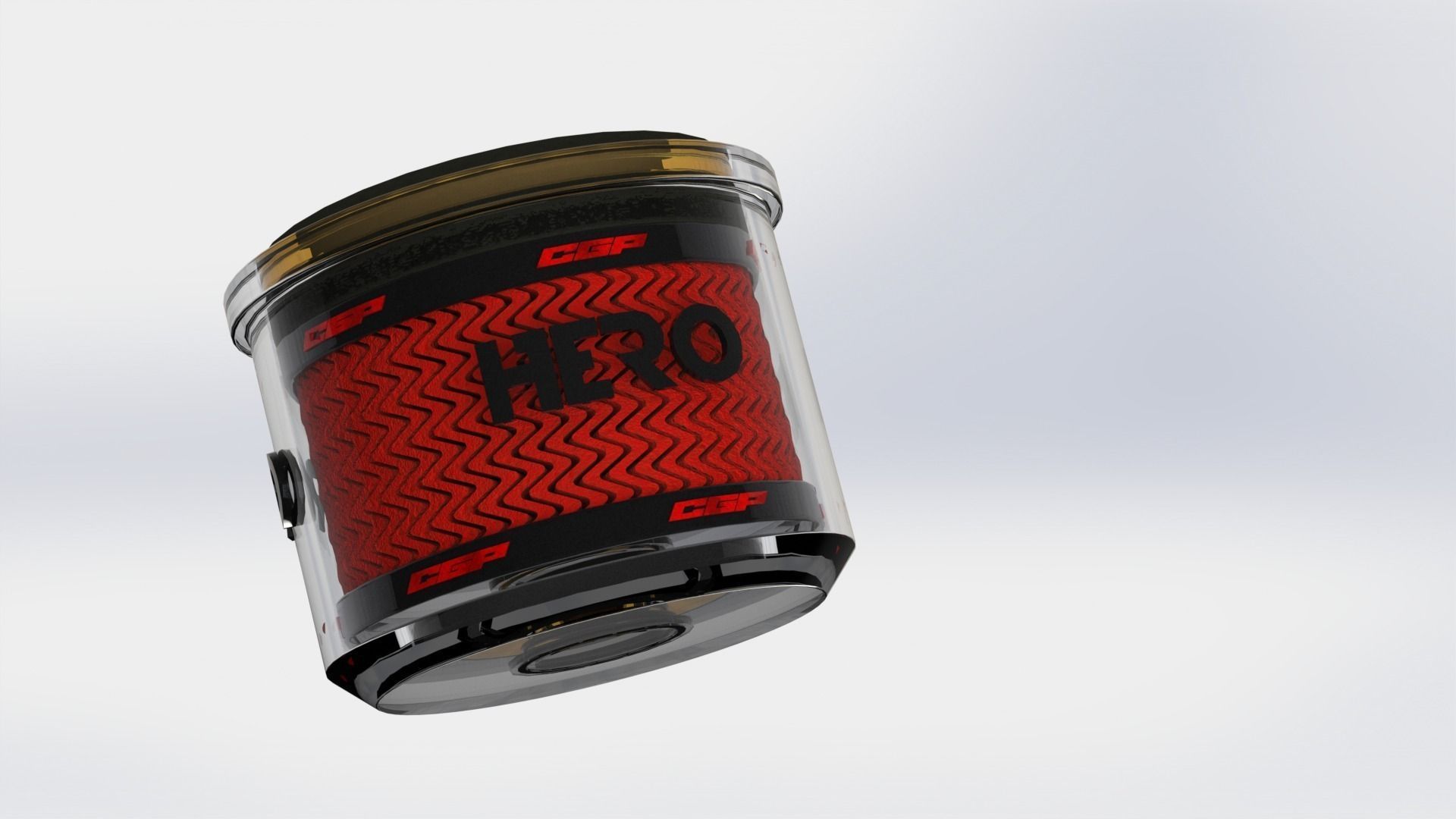 PINKI Oil filterdesigned by HERO Free 3D model_8