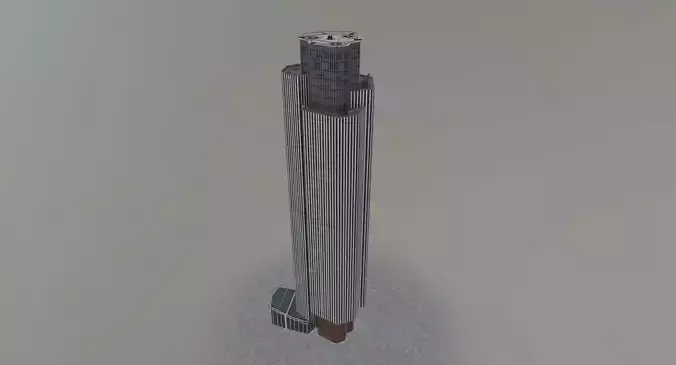 London Tower 42 Low-poly 3D model