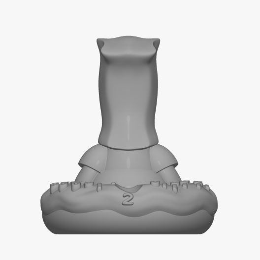 Homer Simpson Mr X Free 3D print model_4