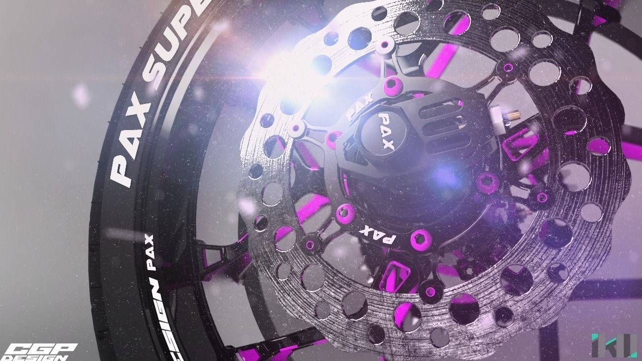 PINKI rear wheeldesigned by paX 3D model_12