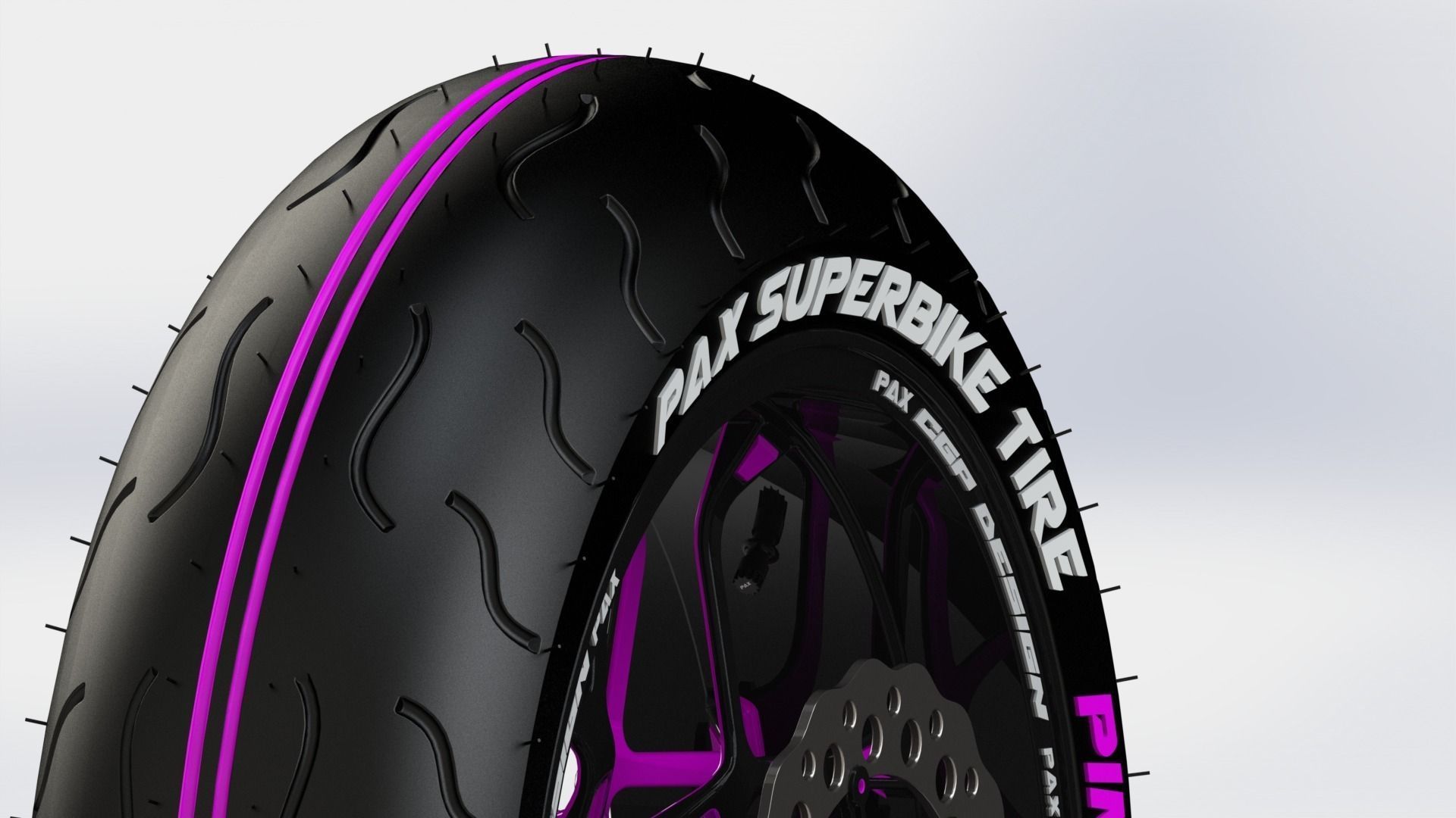 PINKI rear wheeldesigned by paX 3D model_7