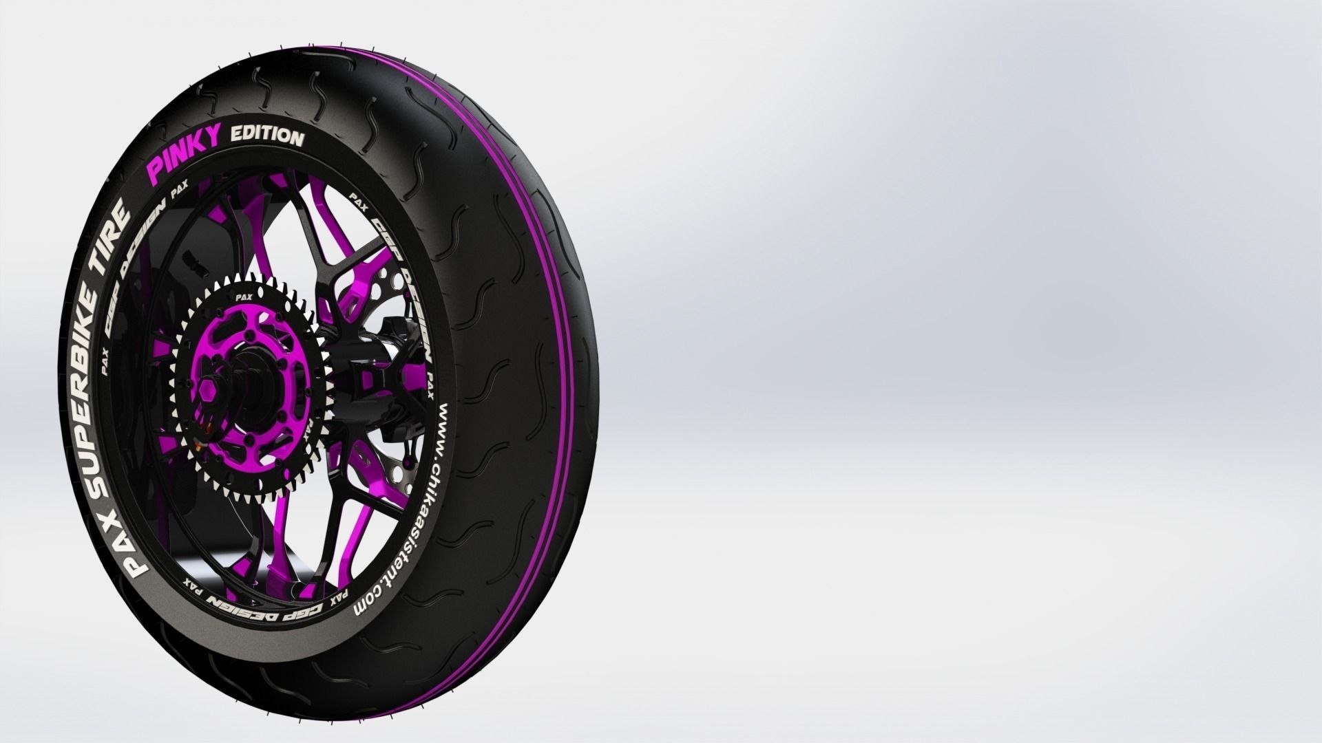 PINKI rear wheeldesigned by paX 3D model_6