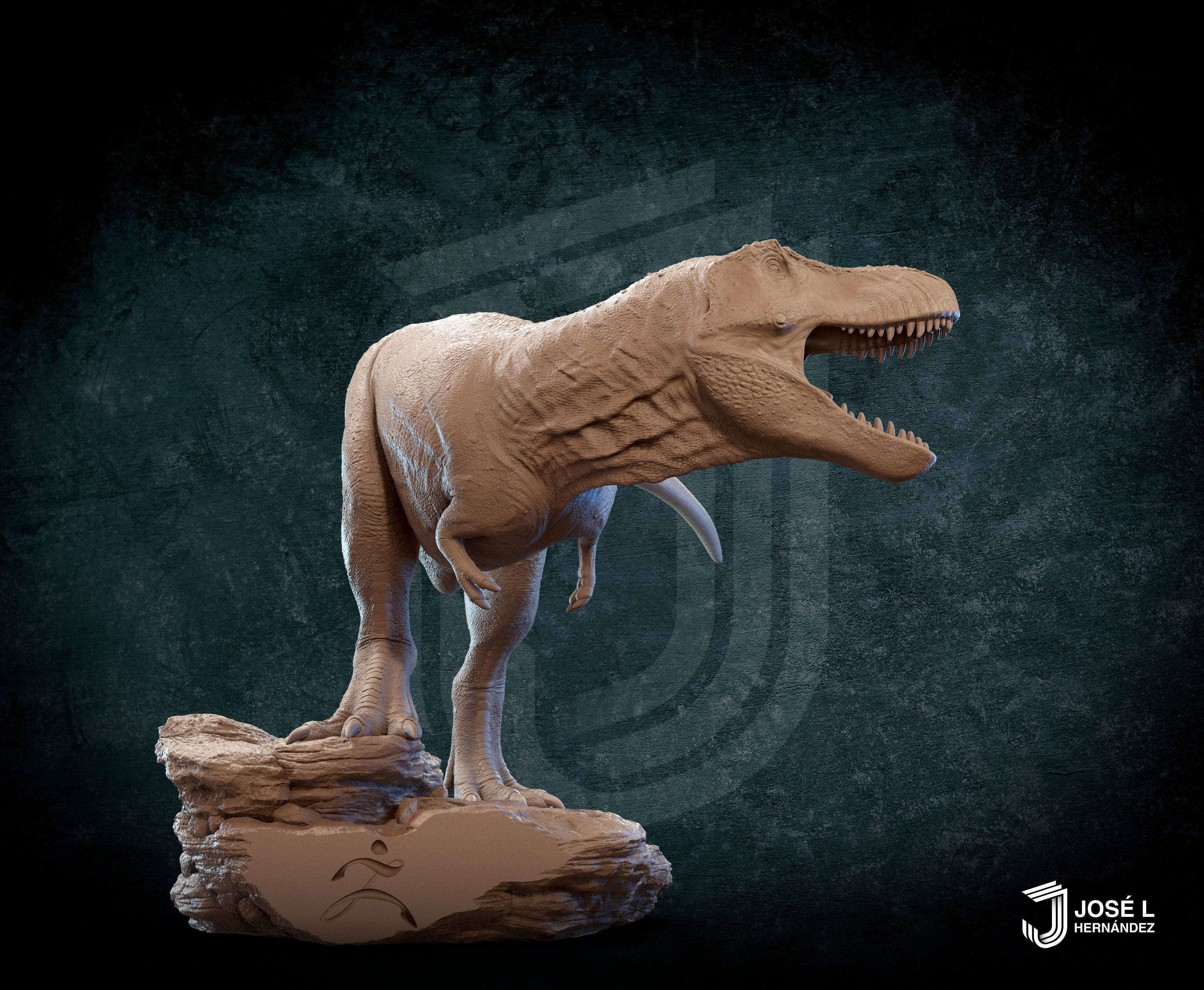 Tyrannosaurus Rex for 3D printing 3D print model_2