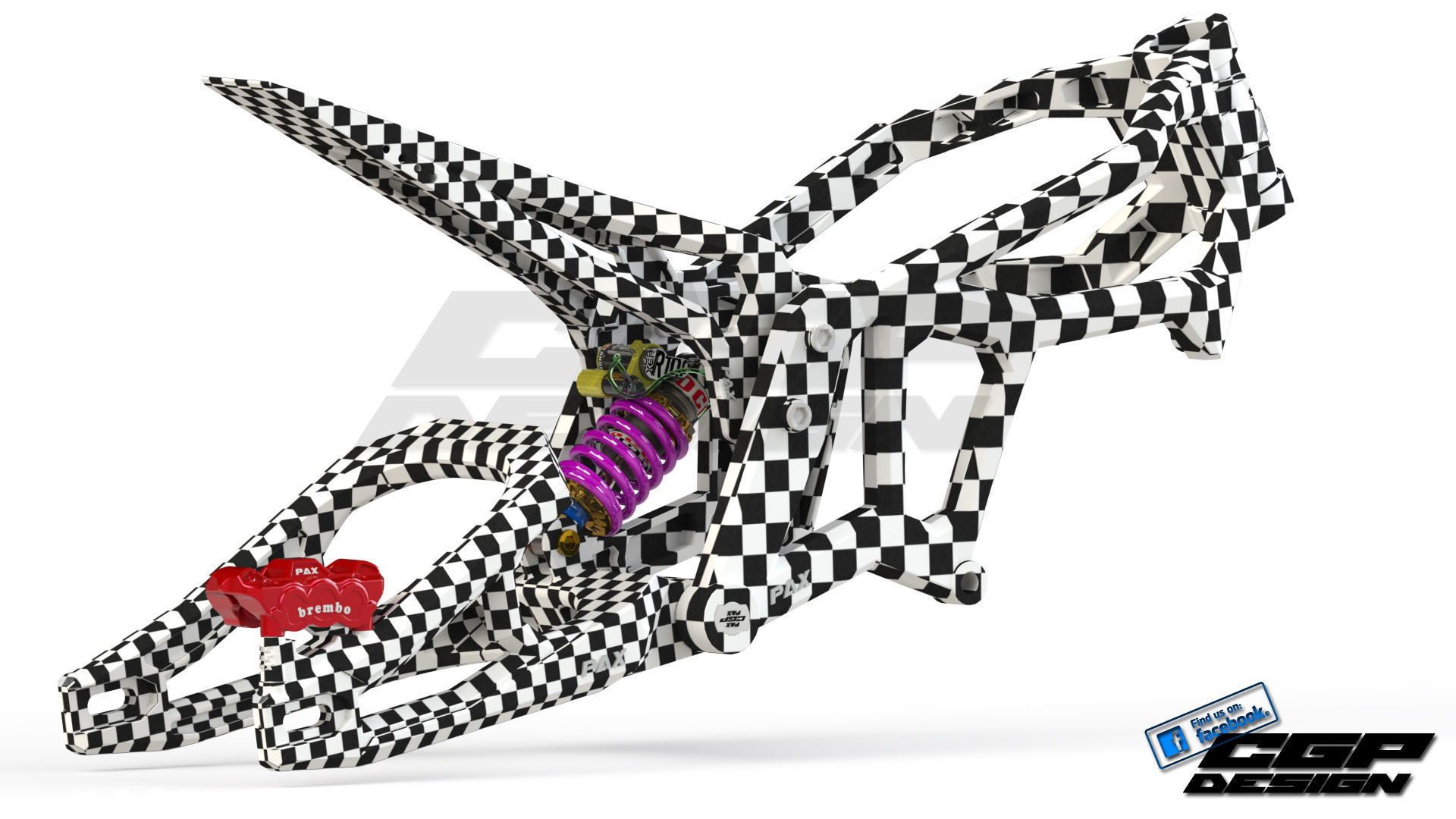 PINKI framedesigned by paX 3D model_2