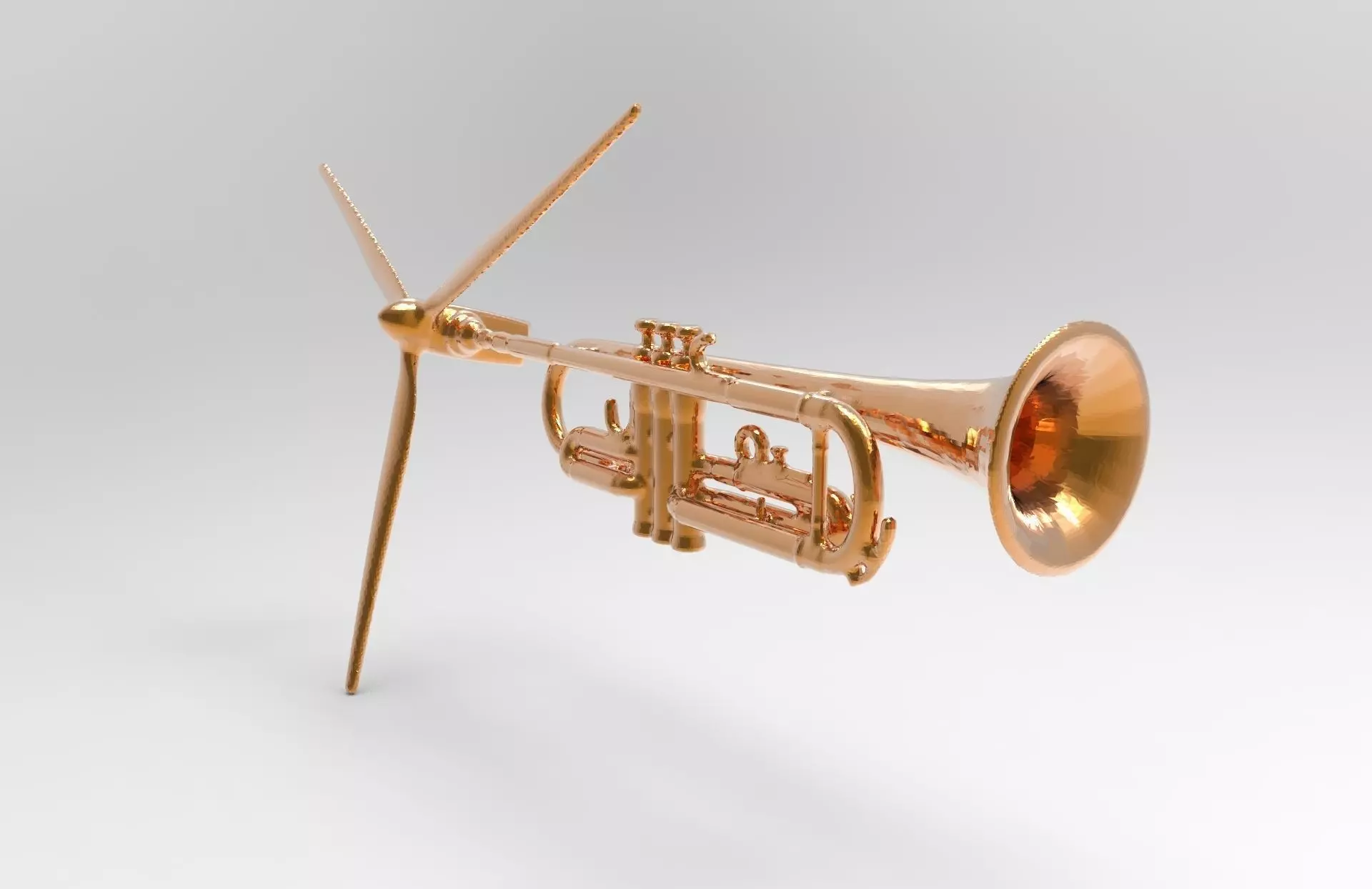 wind instrument 3D print model