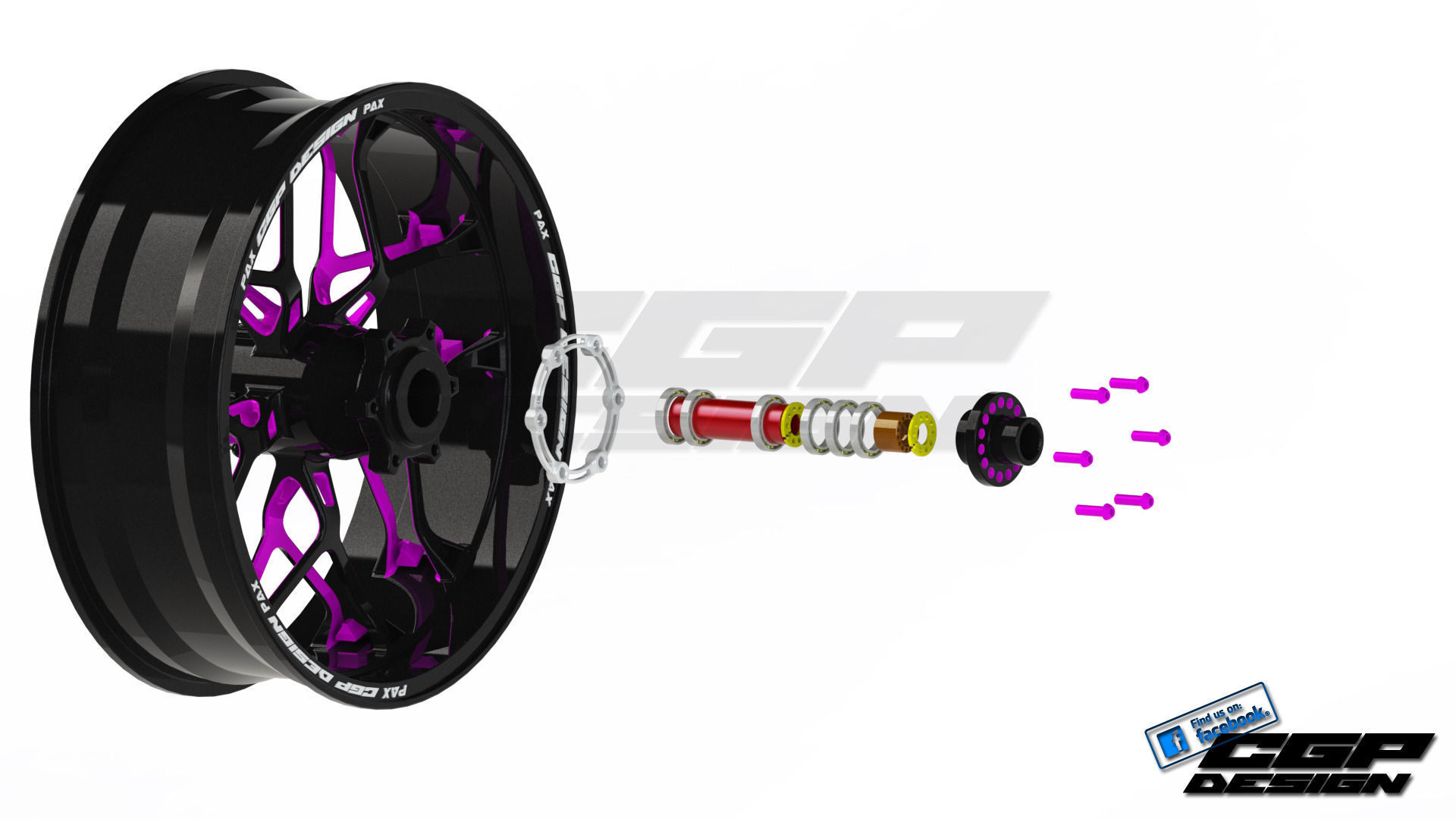 PINKI rear rimdesigned by paX 3D model_1