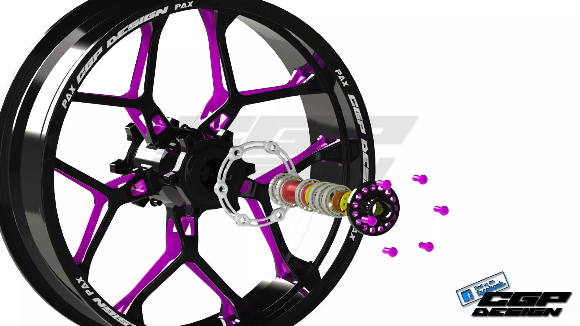 PINKI rear rimdesigned by paX 3D model_0