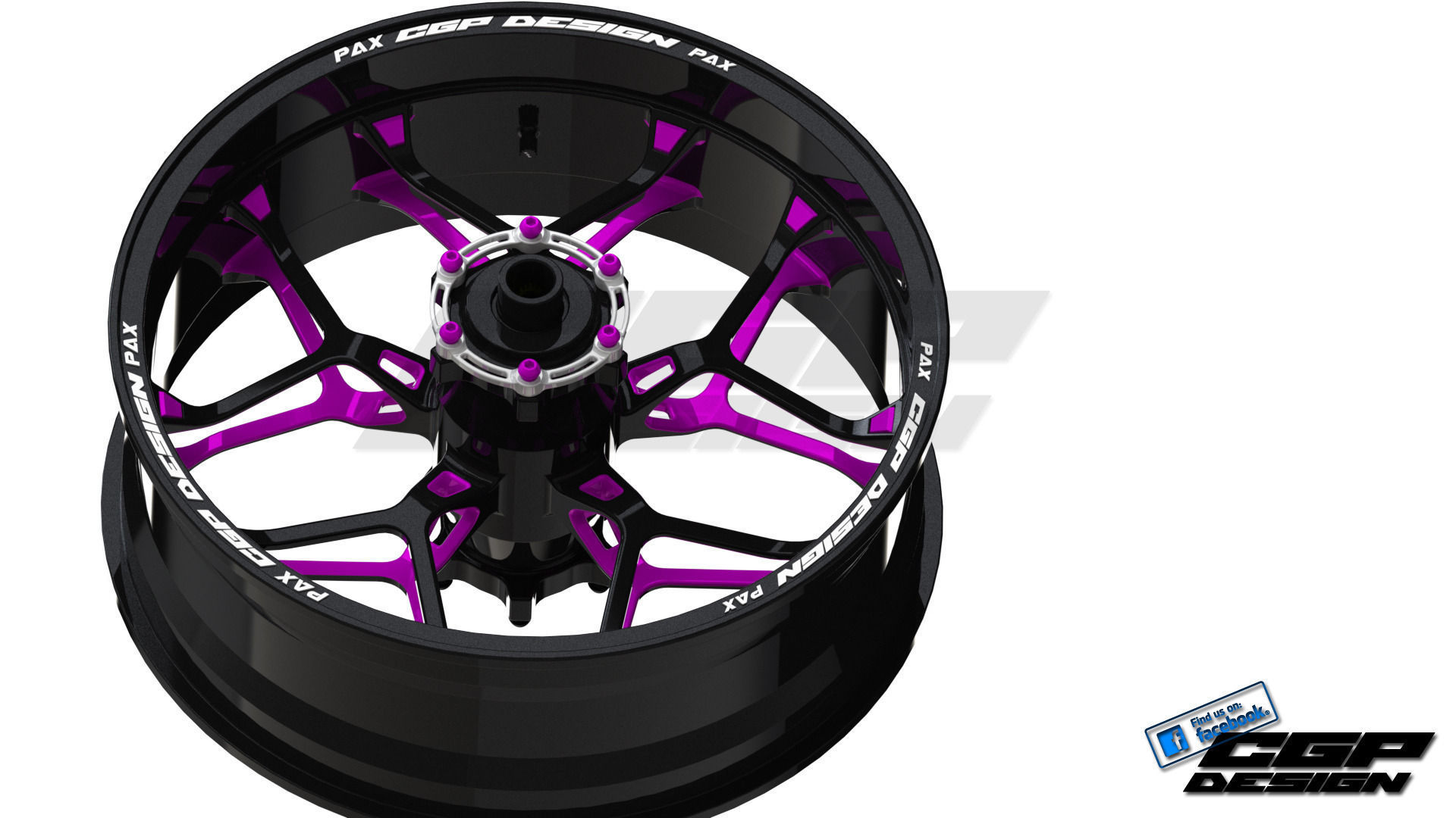 PINKI rear rimdesigned by paX 3D model_2